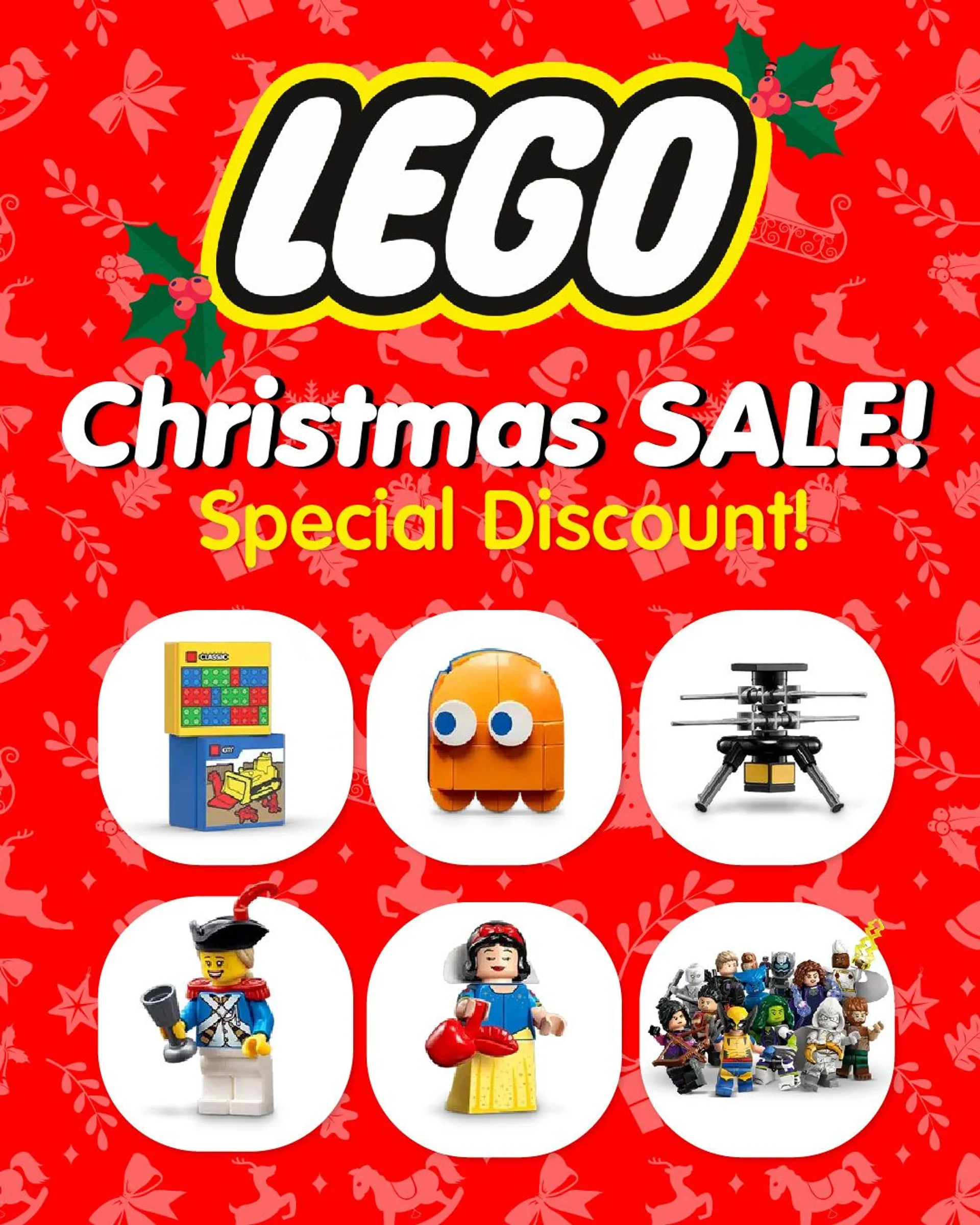 Lego - Christmas sale from December 7 to December 12 2023 - flyer page 1