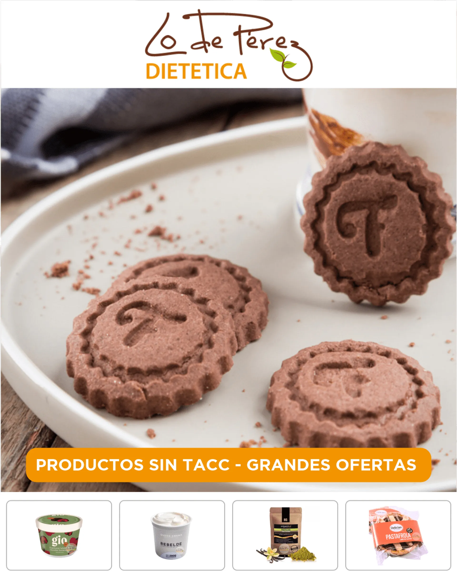 Ofertas en productos sin Tacc