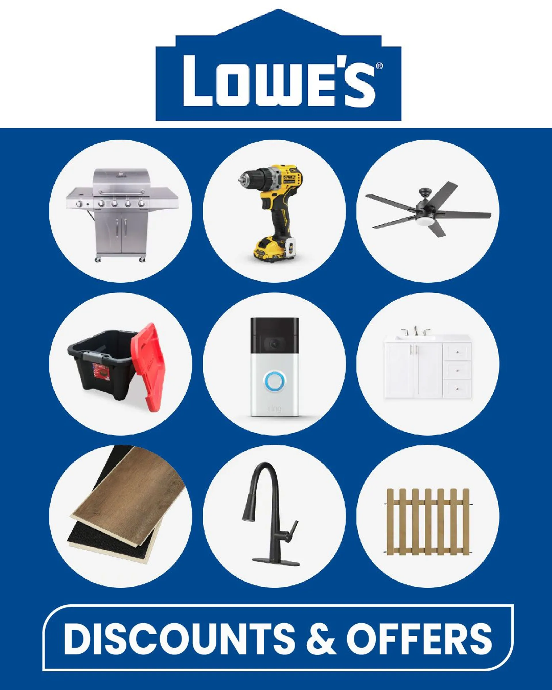 Weekly ad Lowe's Home & Outdoor Deals from June 10 to June 15 2024 - Page 