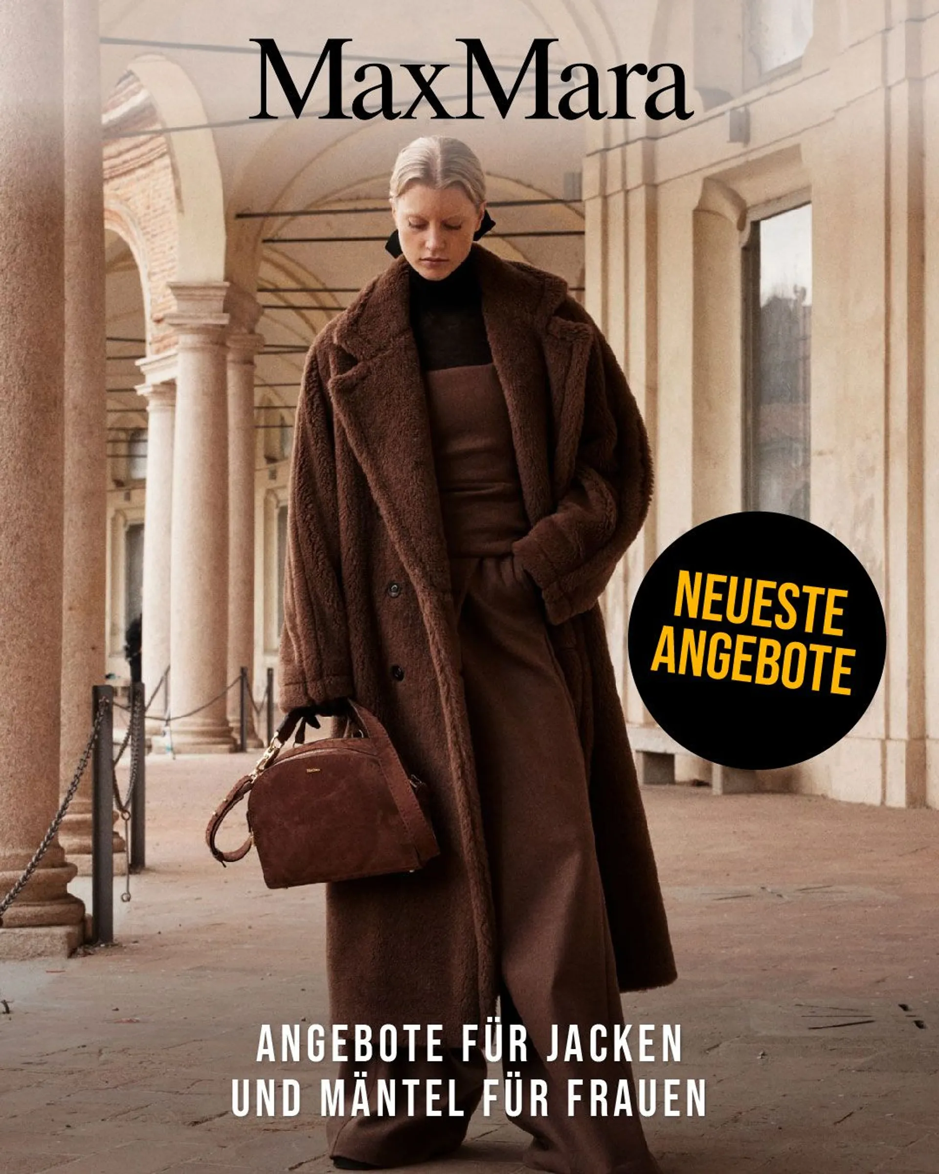 MaxMara Damenmode Accessoires Angebote von 8. Juli bis 13. Juli 2024 - Flugblätt seite  1