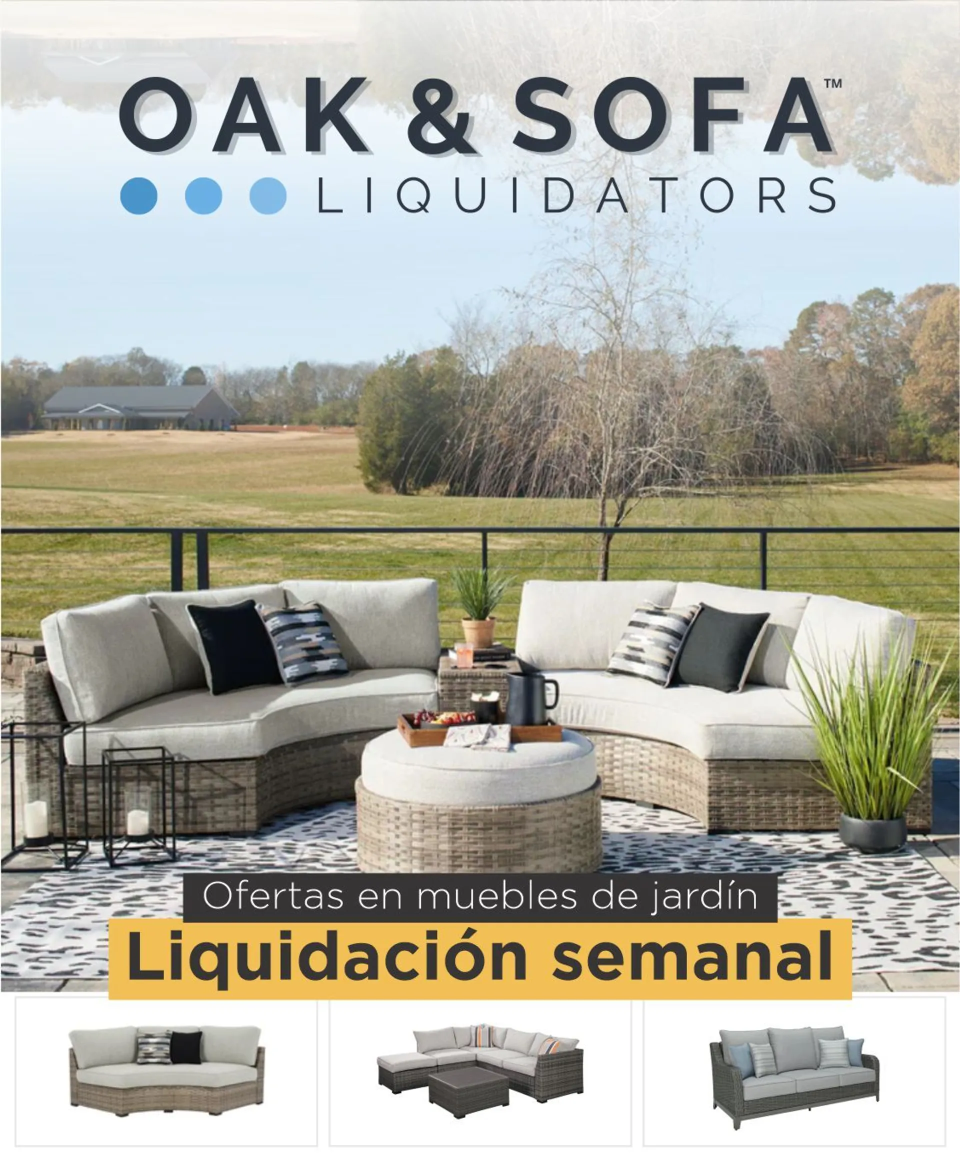 Catálogo de Oak Liquidators Ofertas: Muebles Jardín 2 de agosto al 7 de agosto 2024 - Página 