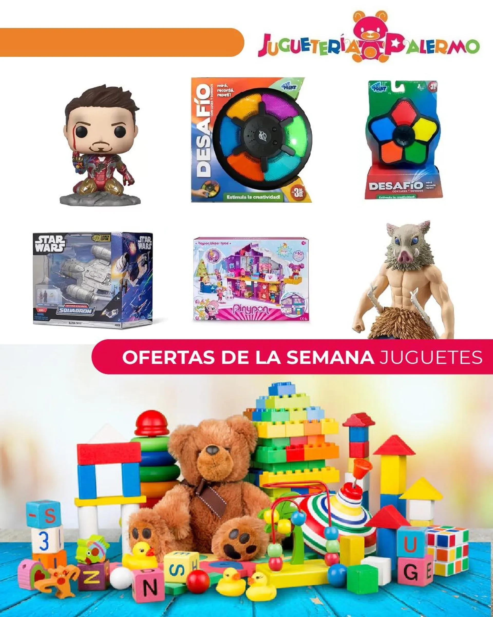 Jugueterí­a Palermo ofertas semana