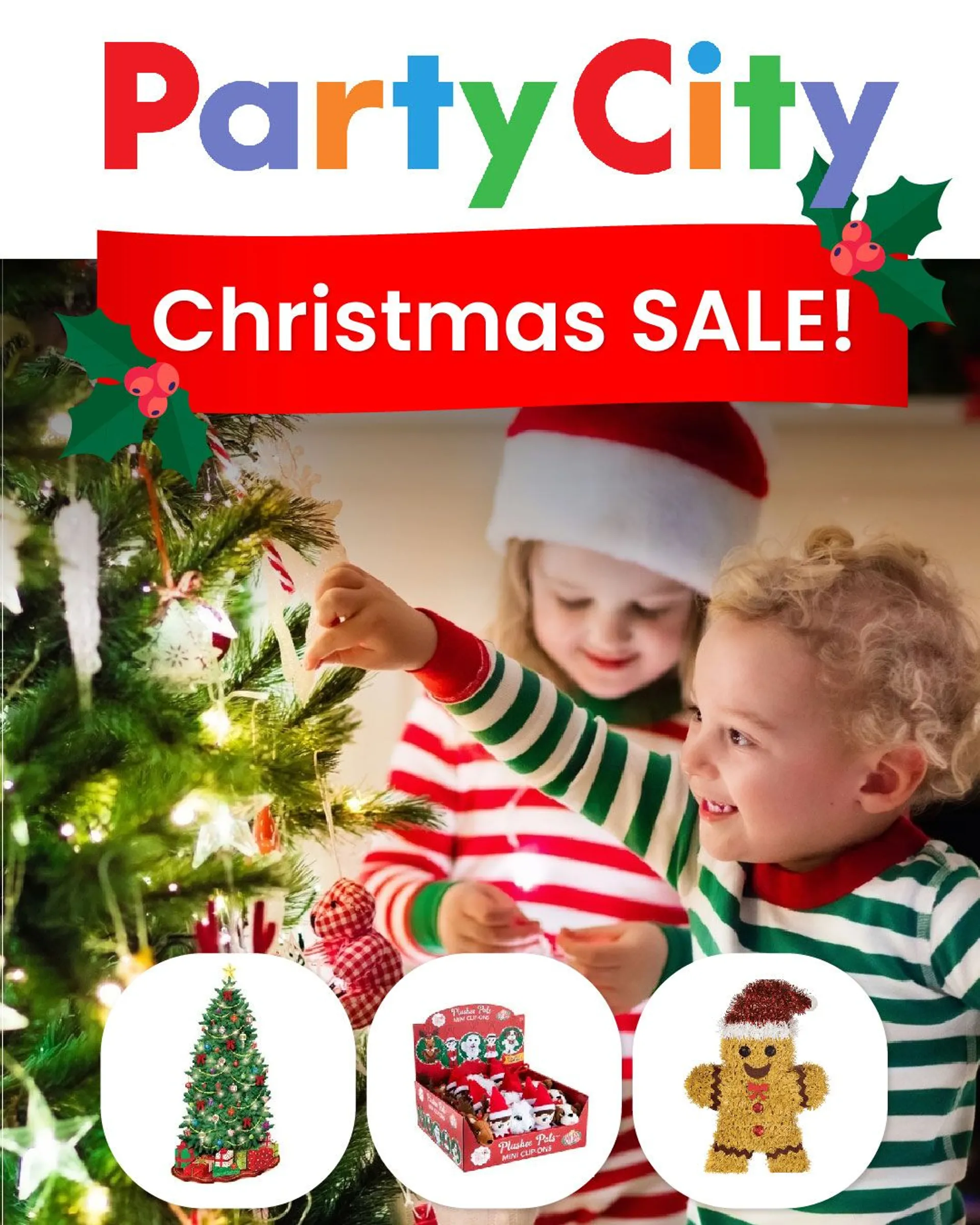 Party City - Christmas sale