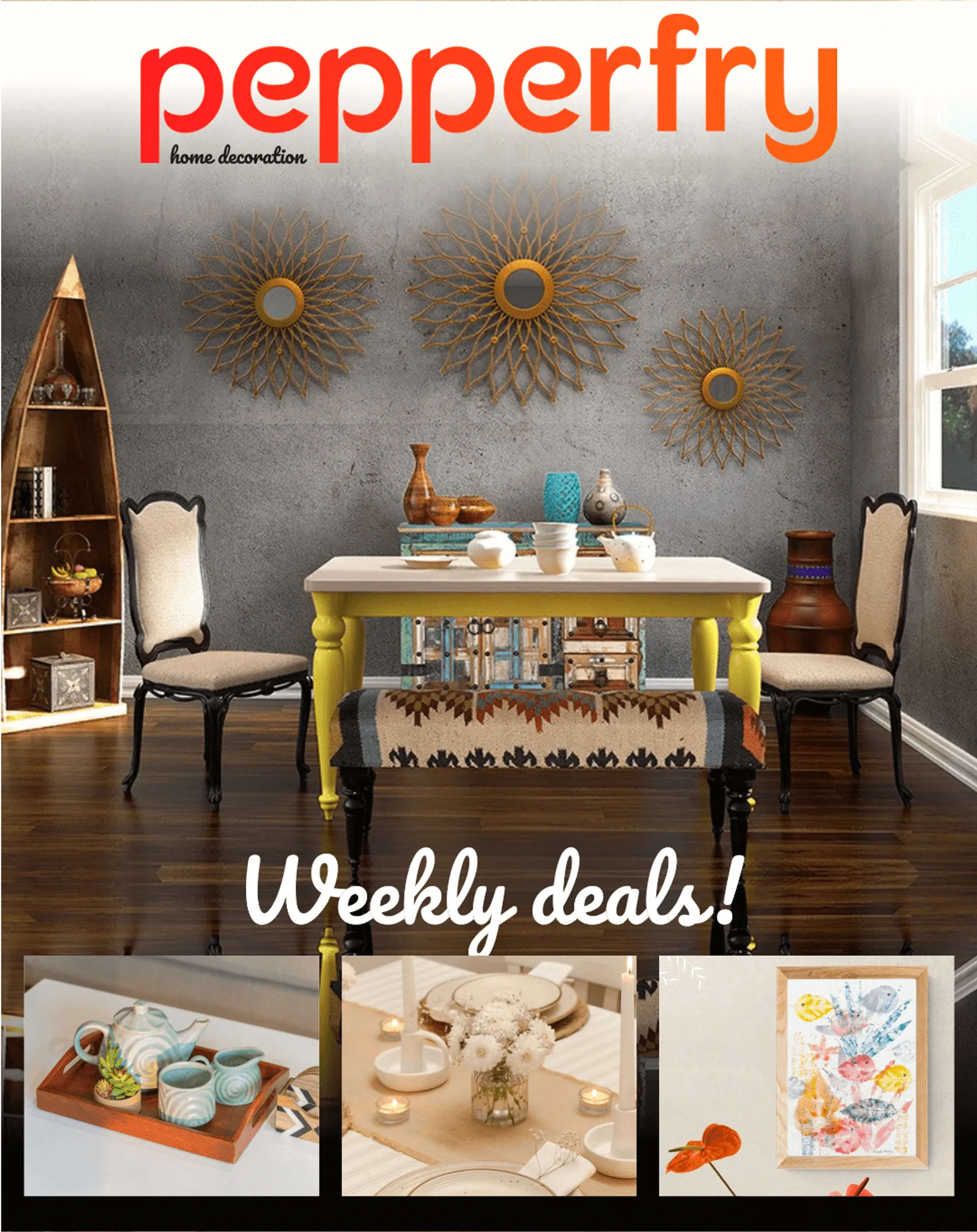 Offers on home decoration. from 12 May to 17 May 2024 - Catalogue Page 