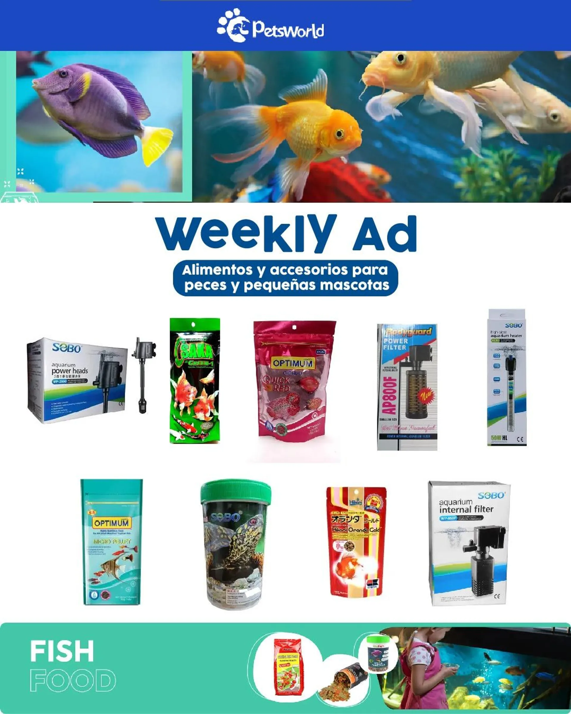 Offers on food and accessories for fish and small pets from 19 May to 24 May 2024 - Catalogue Page 