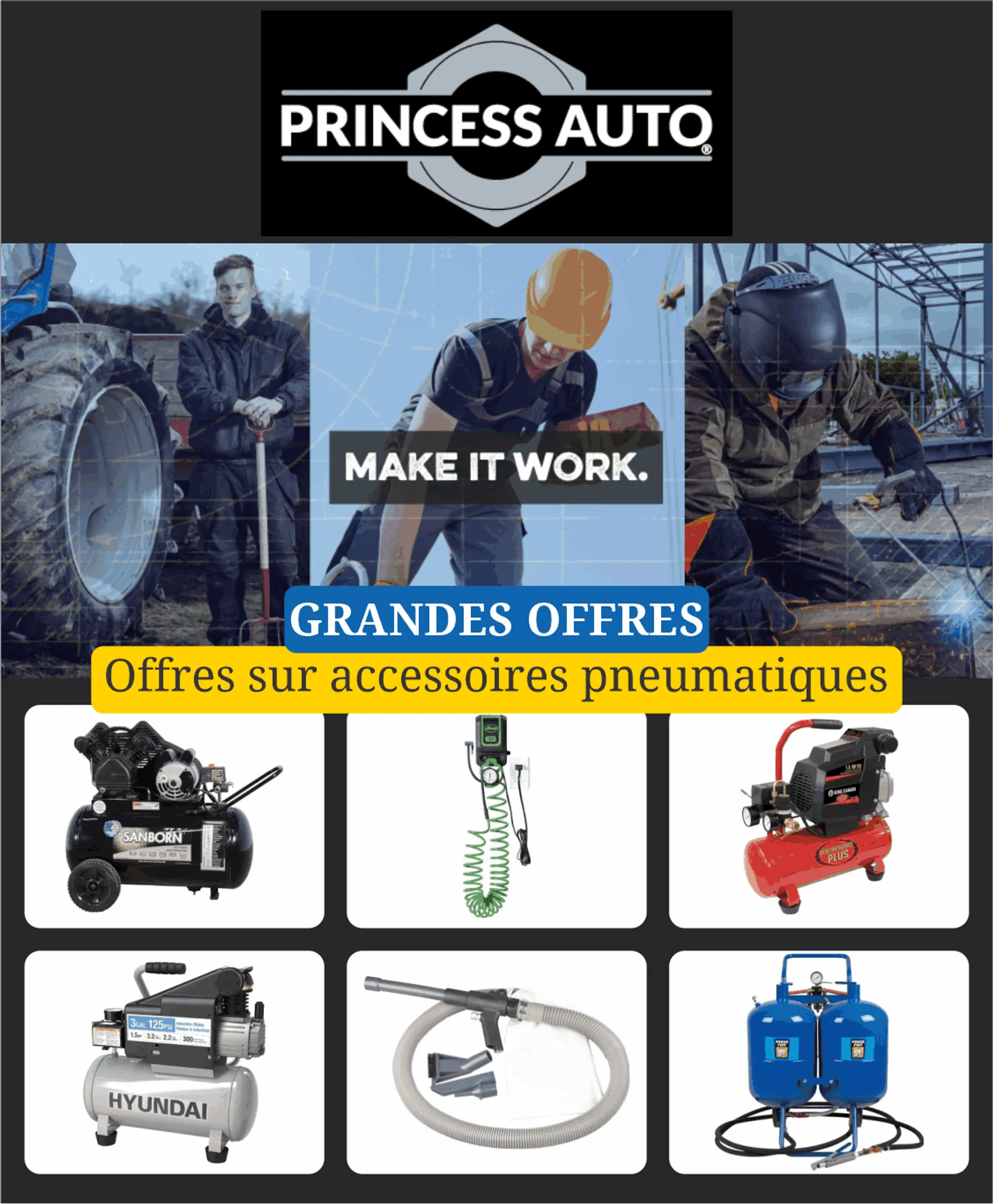 Princess Auto Promos: du 9 février au 24 février 2025 - Circulaires page 1