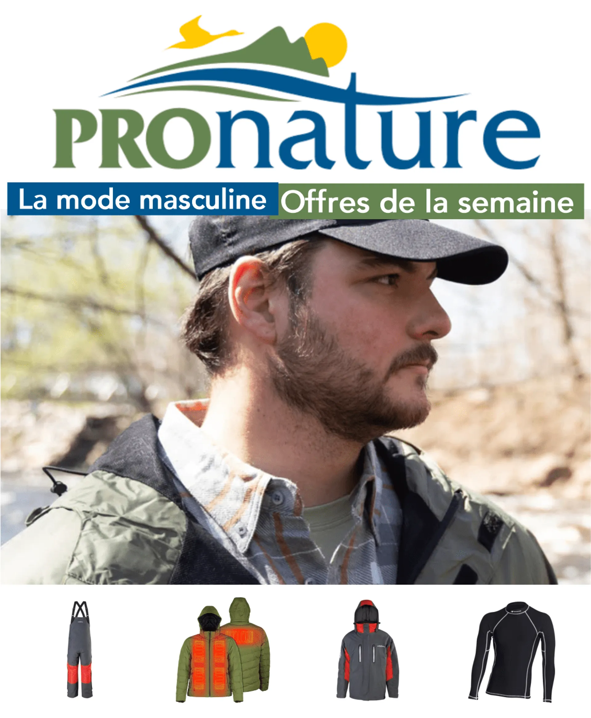 Offres de mode masculine du 11 mai au 16 mai 2024 - Circulaires page 1