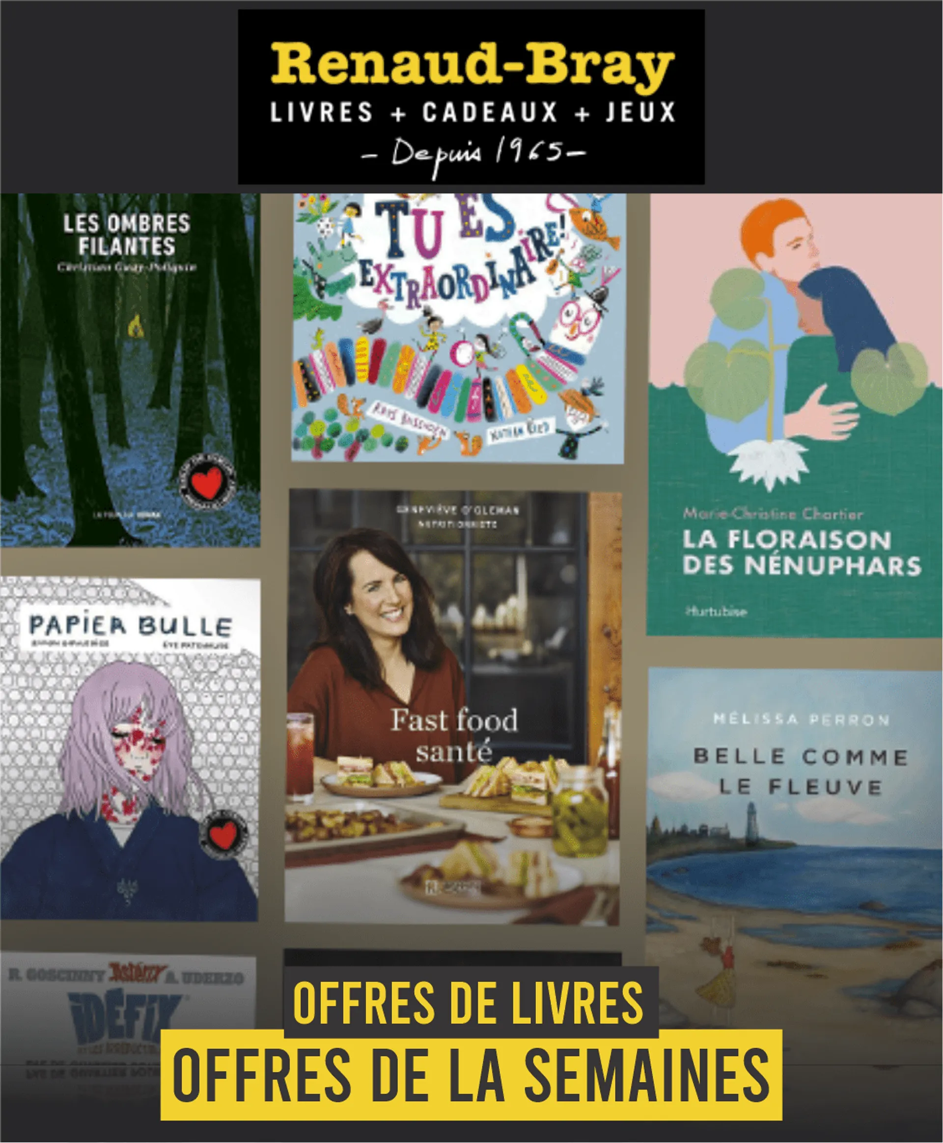 Renaud-Bray promos de livres du 28 janvier au 12 février 2025 - Circulaires page 1