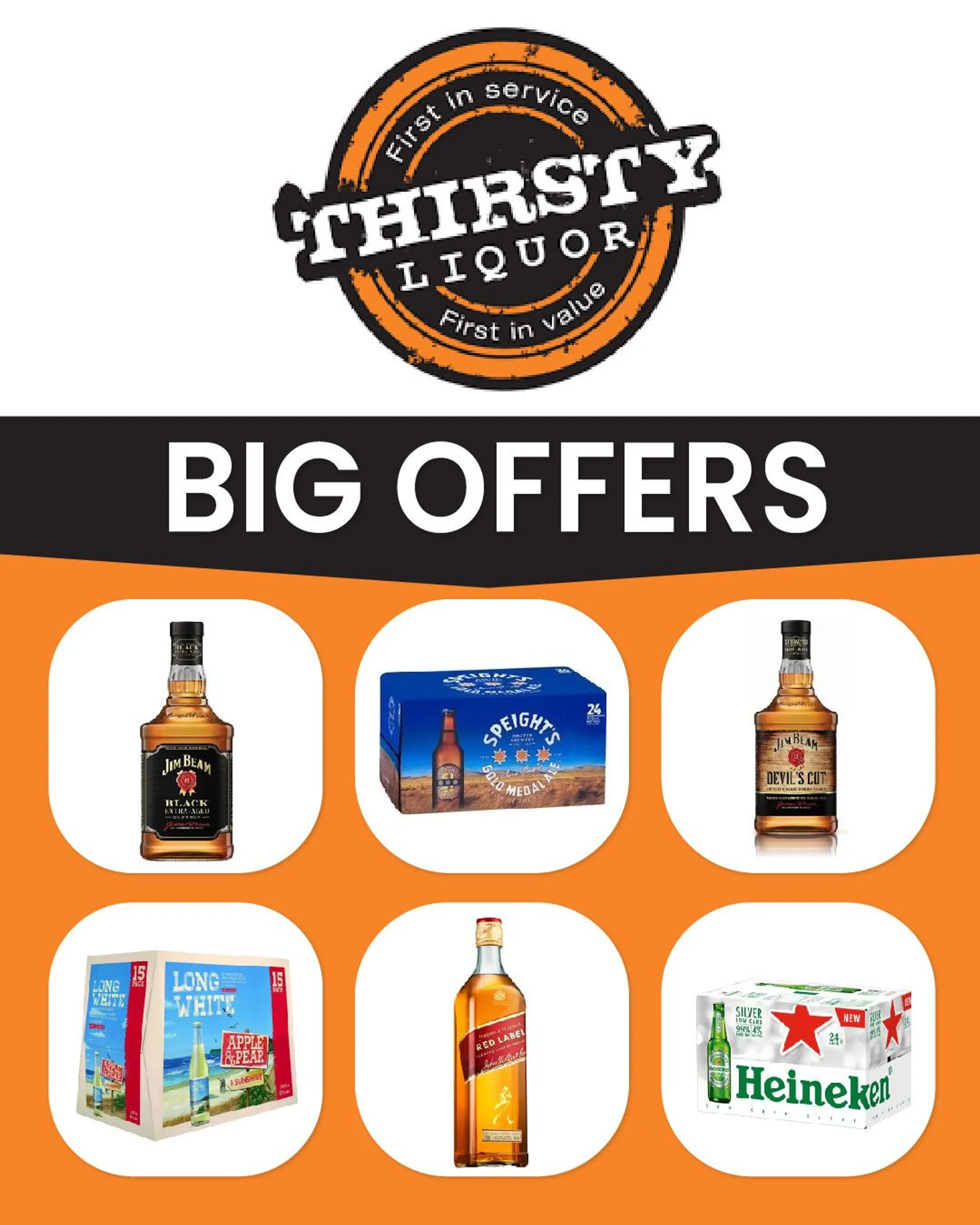 Offers on a variety of drinks. - 17 April 22 April 2024 - Page 1