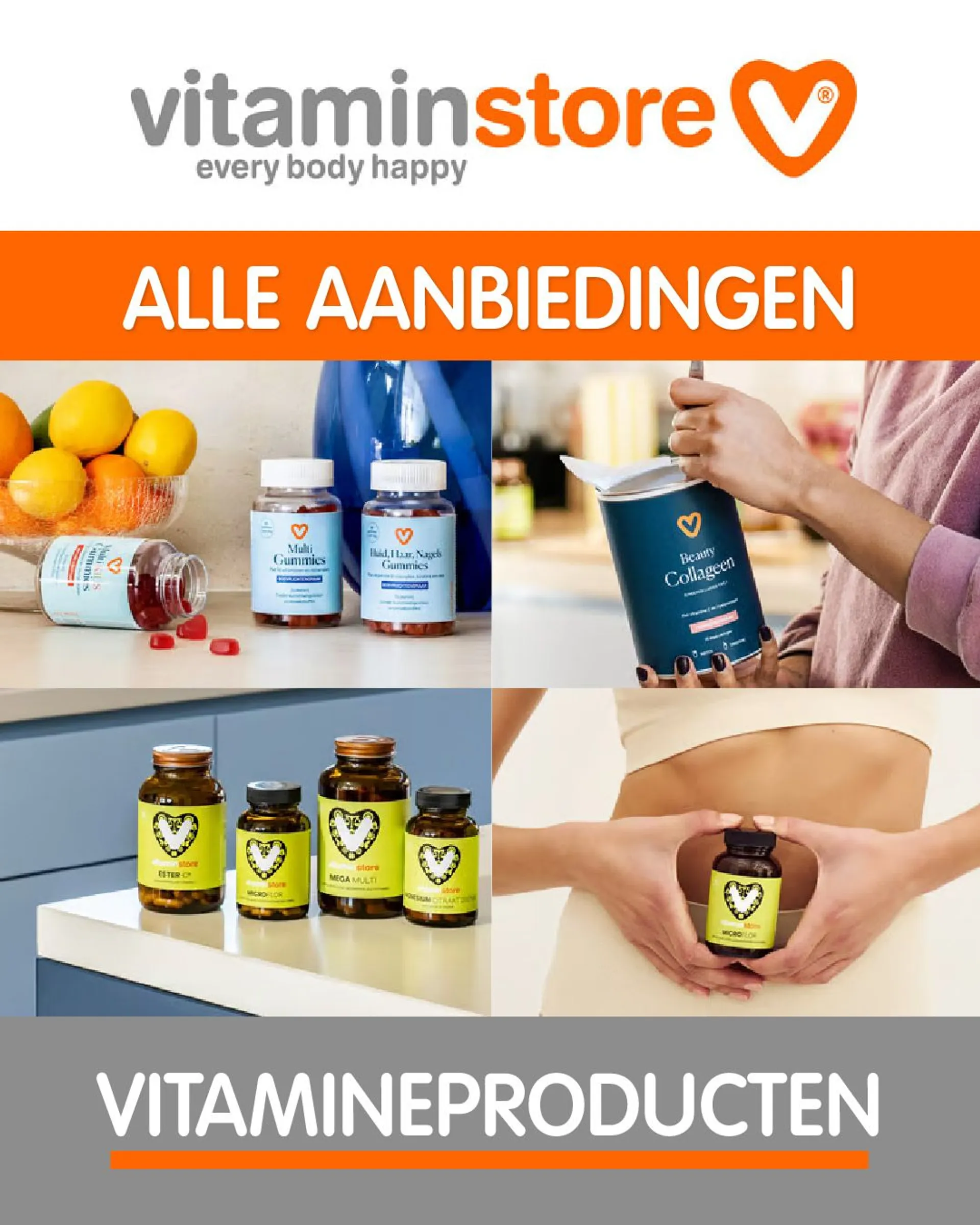 Aanbiedingen op vitamineproducten van 9 april tot 14 april 2024 - Folder pagina 1