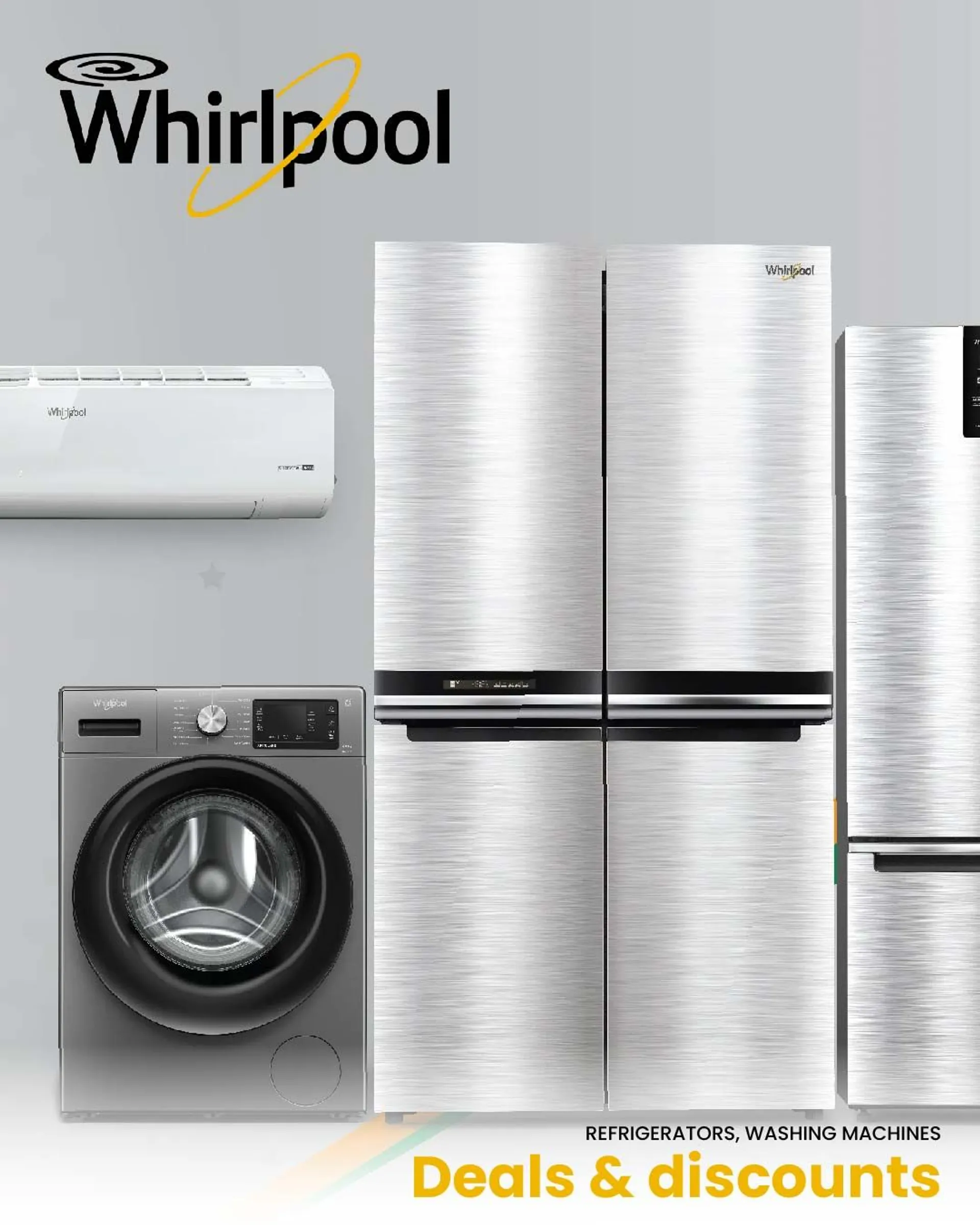 Whirlpool	- Refrigerators and washing machines from 24 July to 29 July 2024 - Catalogue Page 
