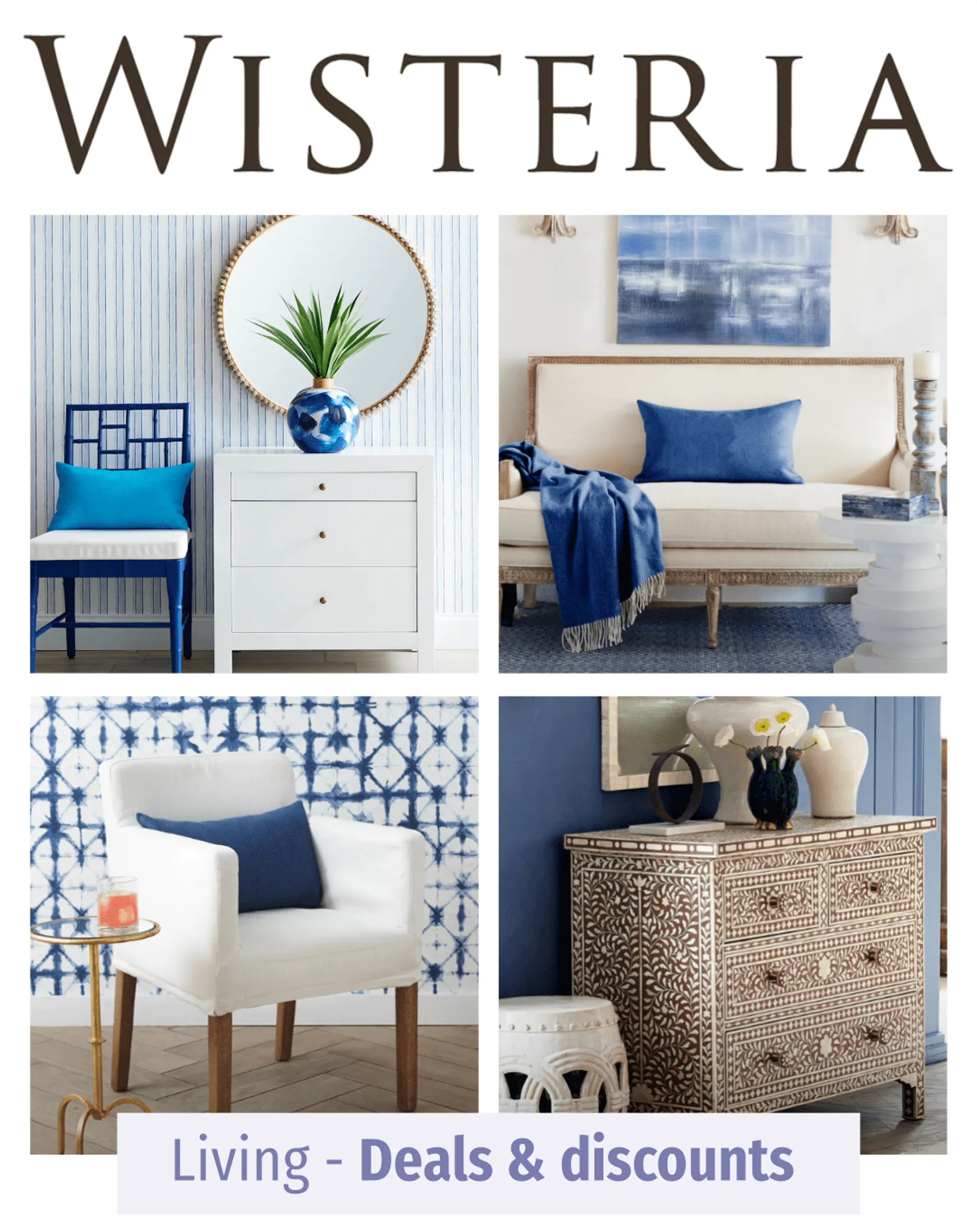 Weekly ad Wisteria Living Room Furniture Deals from June 27 to July 2 2024 - Page 