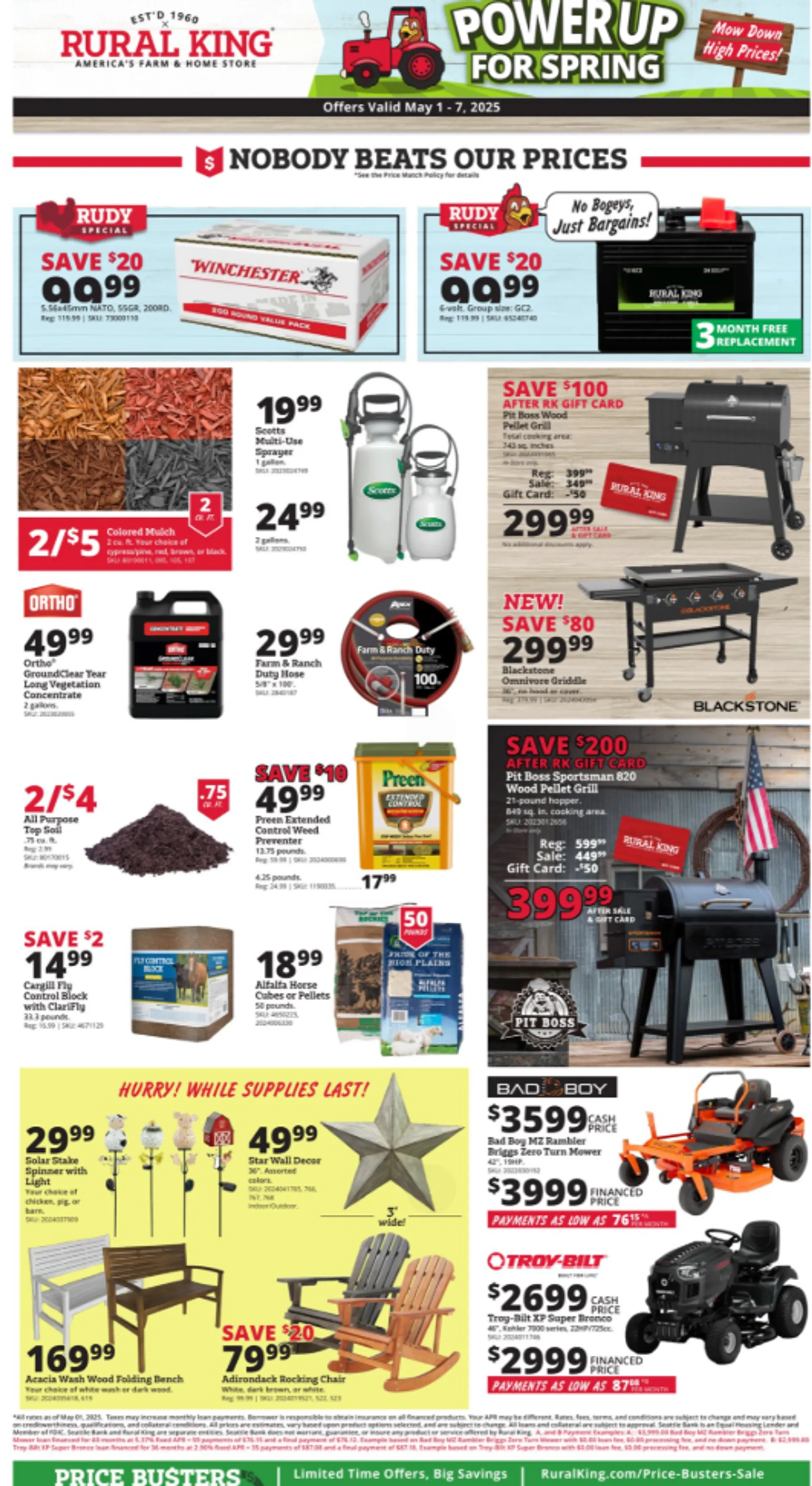 Weekly ad Rural King Deals from May 7 to May 7 2025 - Page 