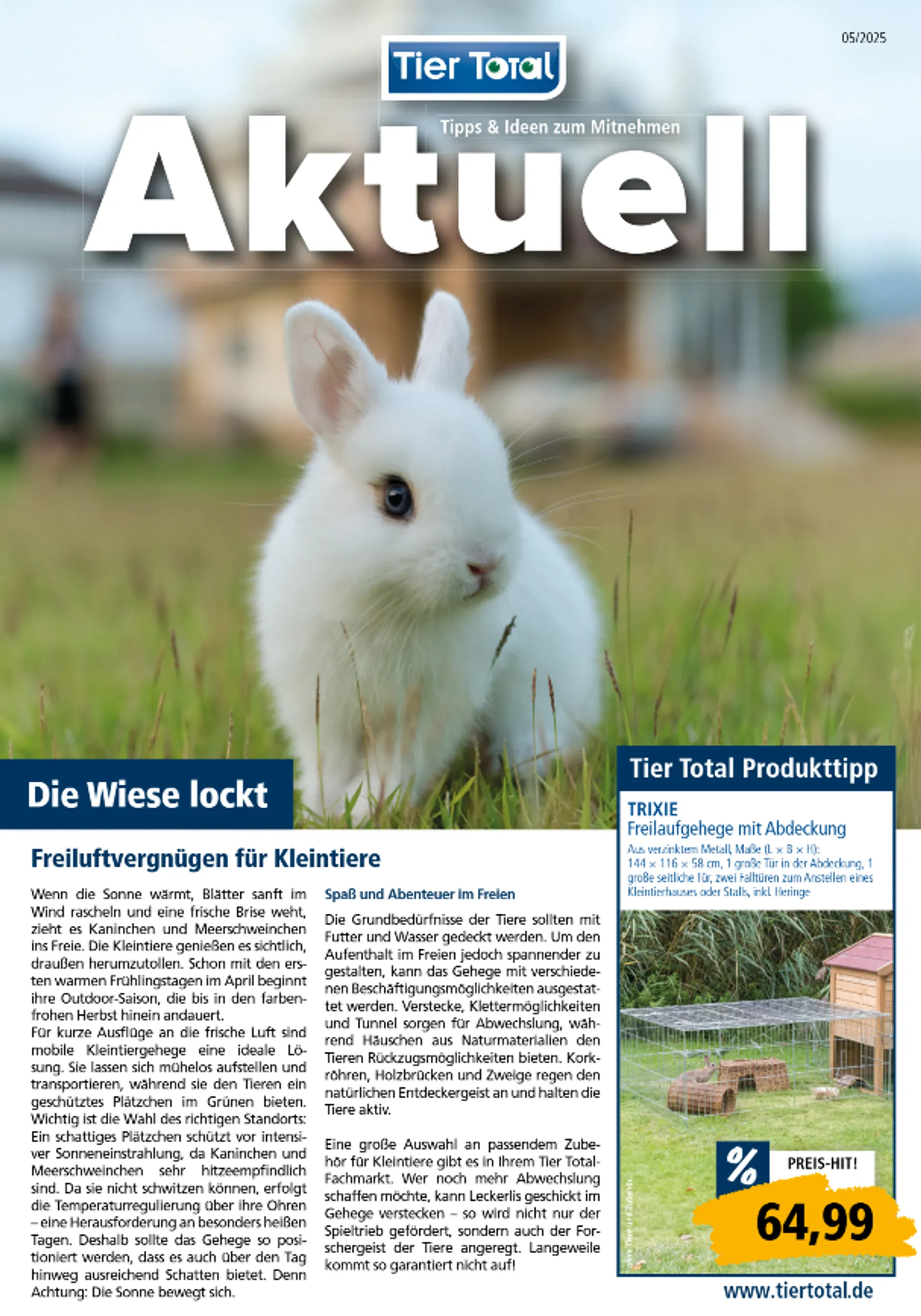 Tier Total Prospekt von 16. Mai bis 31. Mai 2025 - Prospekt seite 