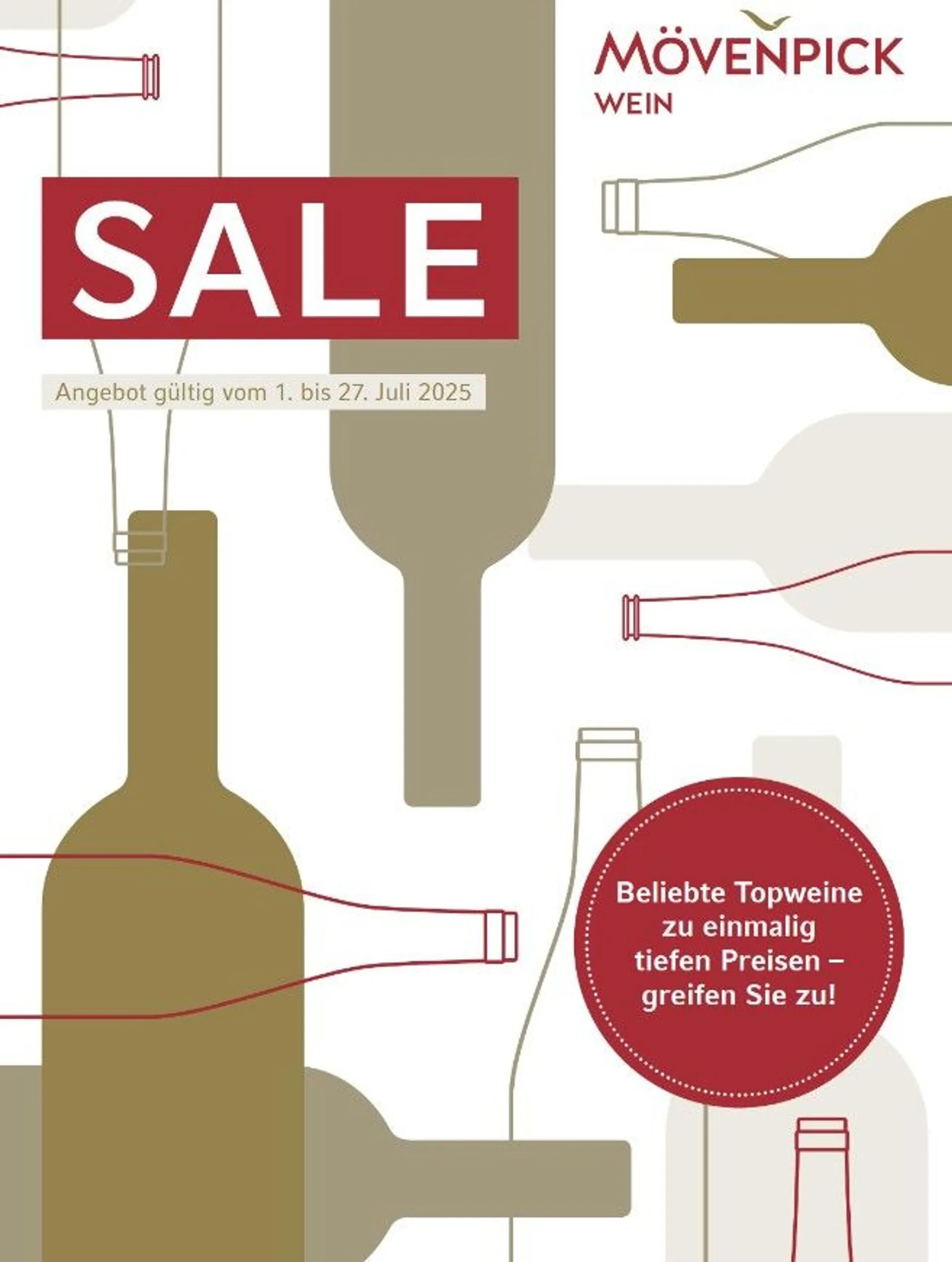 Mövenpick Wein Prospekte von 24. Juli bis 27. Juli 2025 - Prospekt seite 1