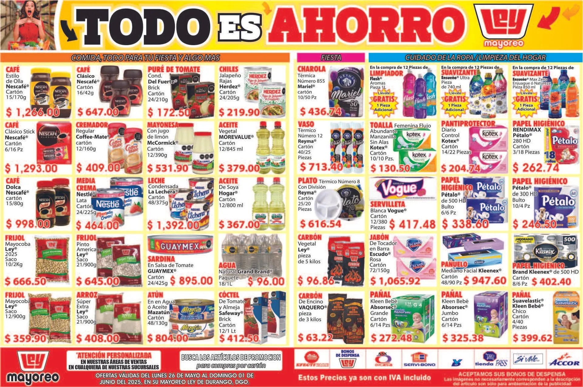 Catálogo de Casa Ley Ofertas 26 de mayo al 1 de junio 2025 - Pagina 3