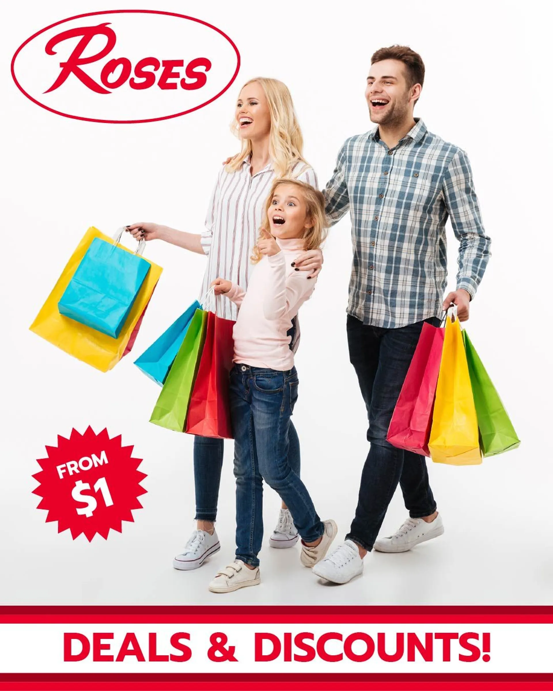 Weekly ad ROSES DISCOUNT STORE SPECIAL DEAL from March 18 to April 1 2024 - Page 1