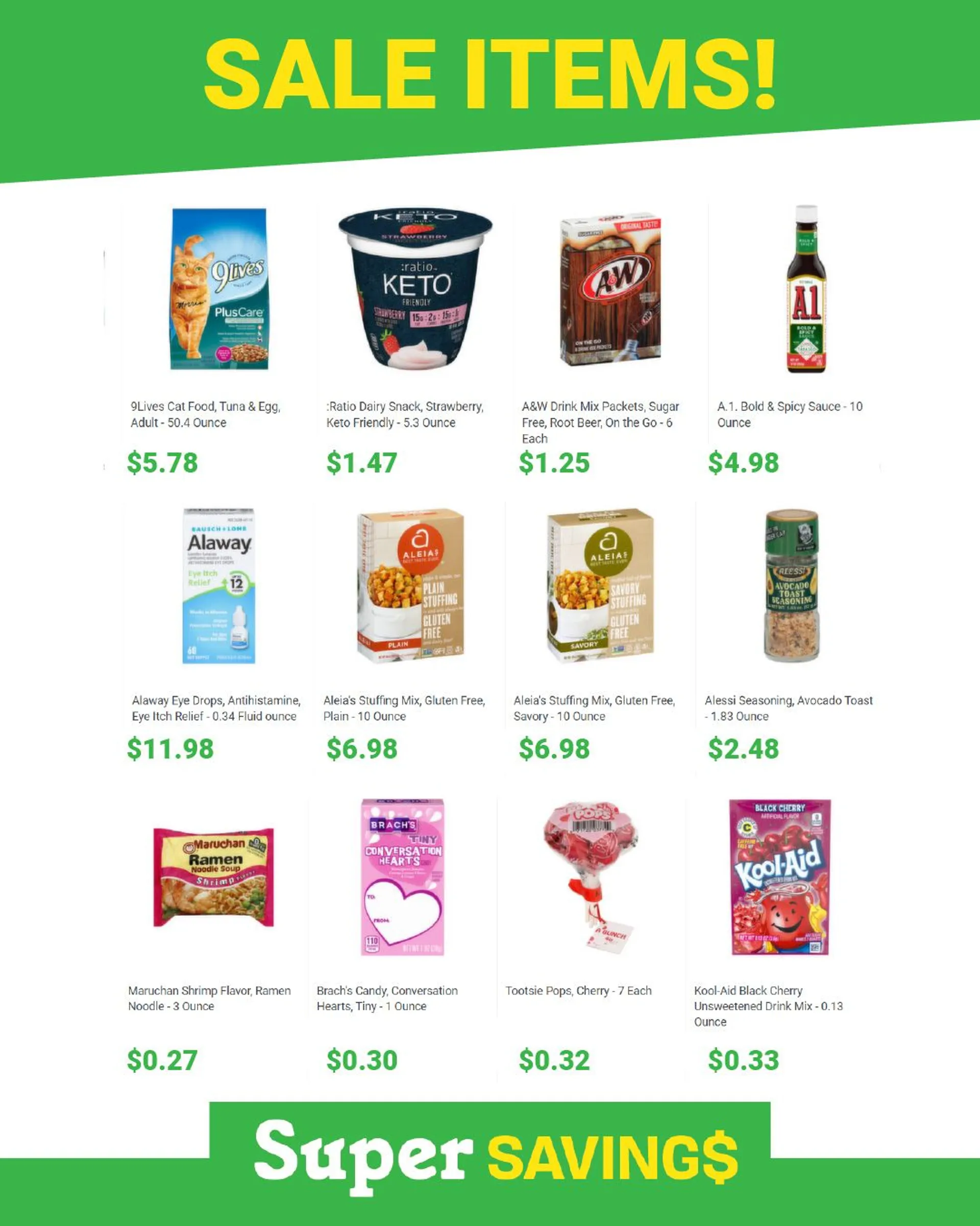 Weekly ad SUPER 1 FOODS SPECIAL DEAL from March 8 to March 22 2024 - Page 2