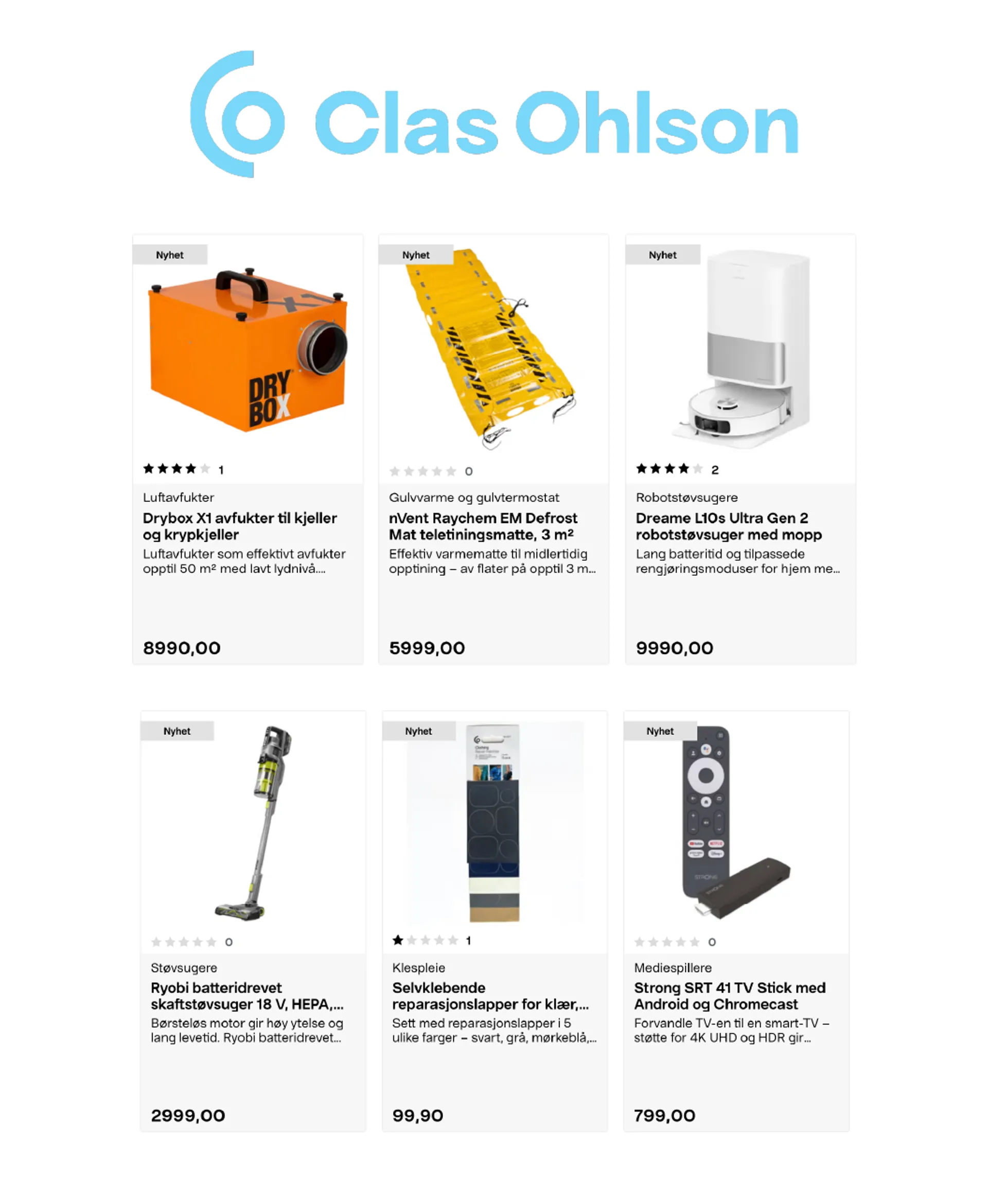 Clas Ohlson spesialtilbud fra 24. januar til 12. februar 2025 - kundeavisside 2