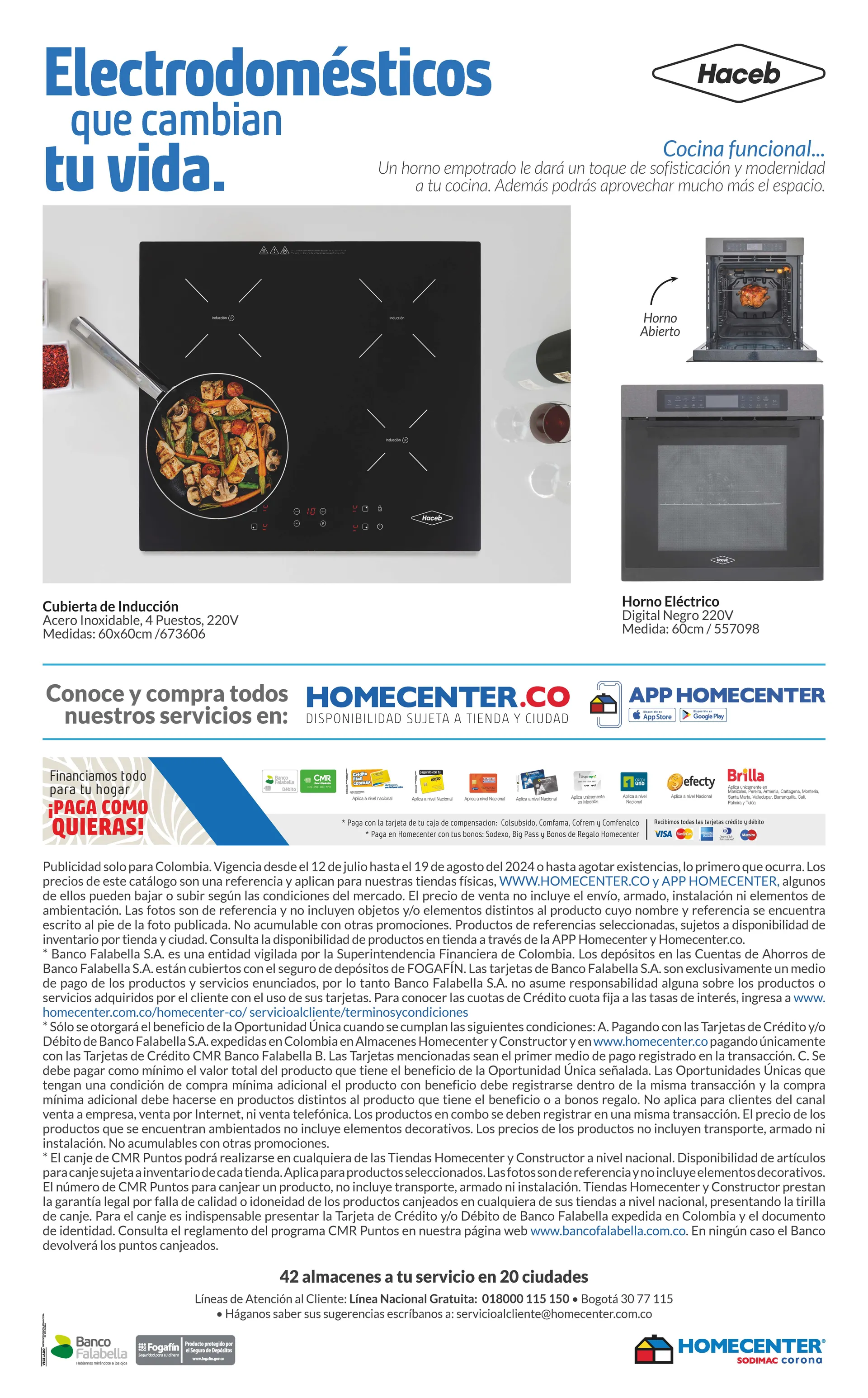 Catalogo de Homecenter Ofertas y descuentos 12 de julio al 19 de agosto 2024 - Pag 23