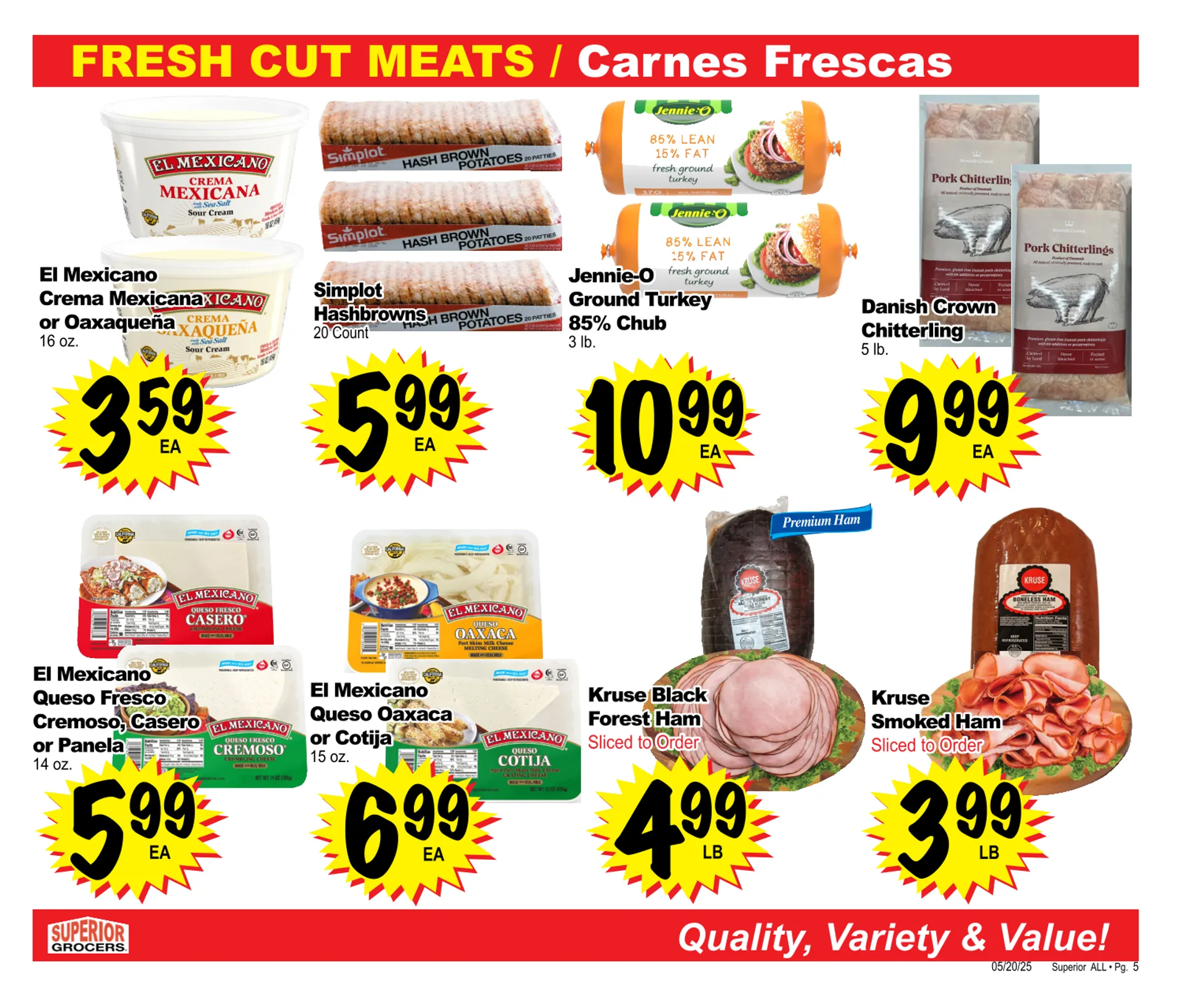 Weekly ad Superior Grocers Super Savers from May 27 to June 16 2025 - Page 5