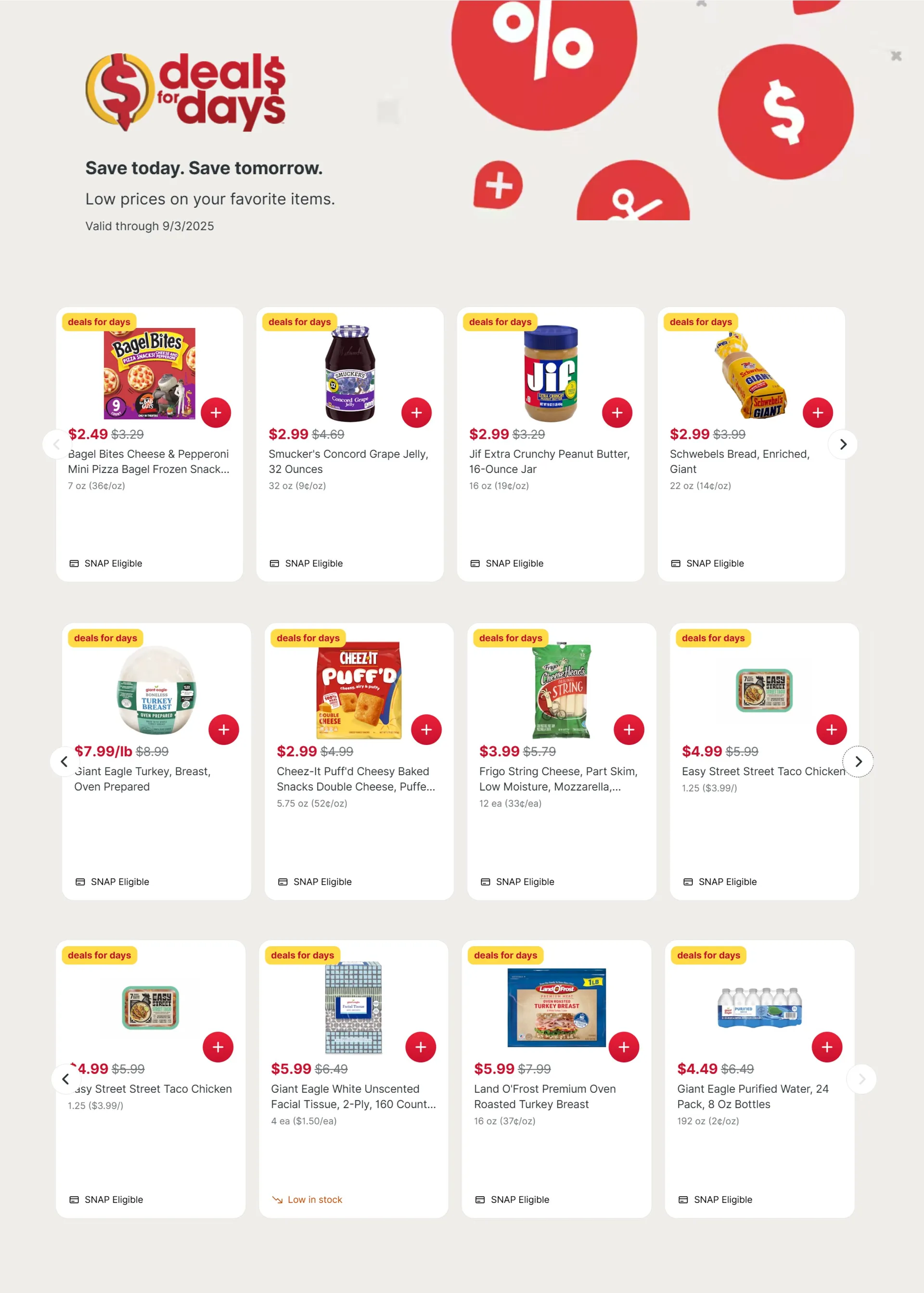 Weekly ad Weekly Savings from August 19 to August 26 2025 - Page 1