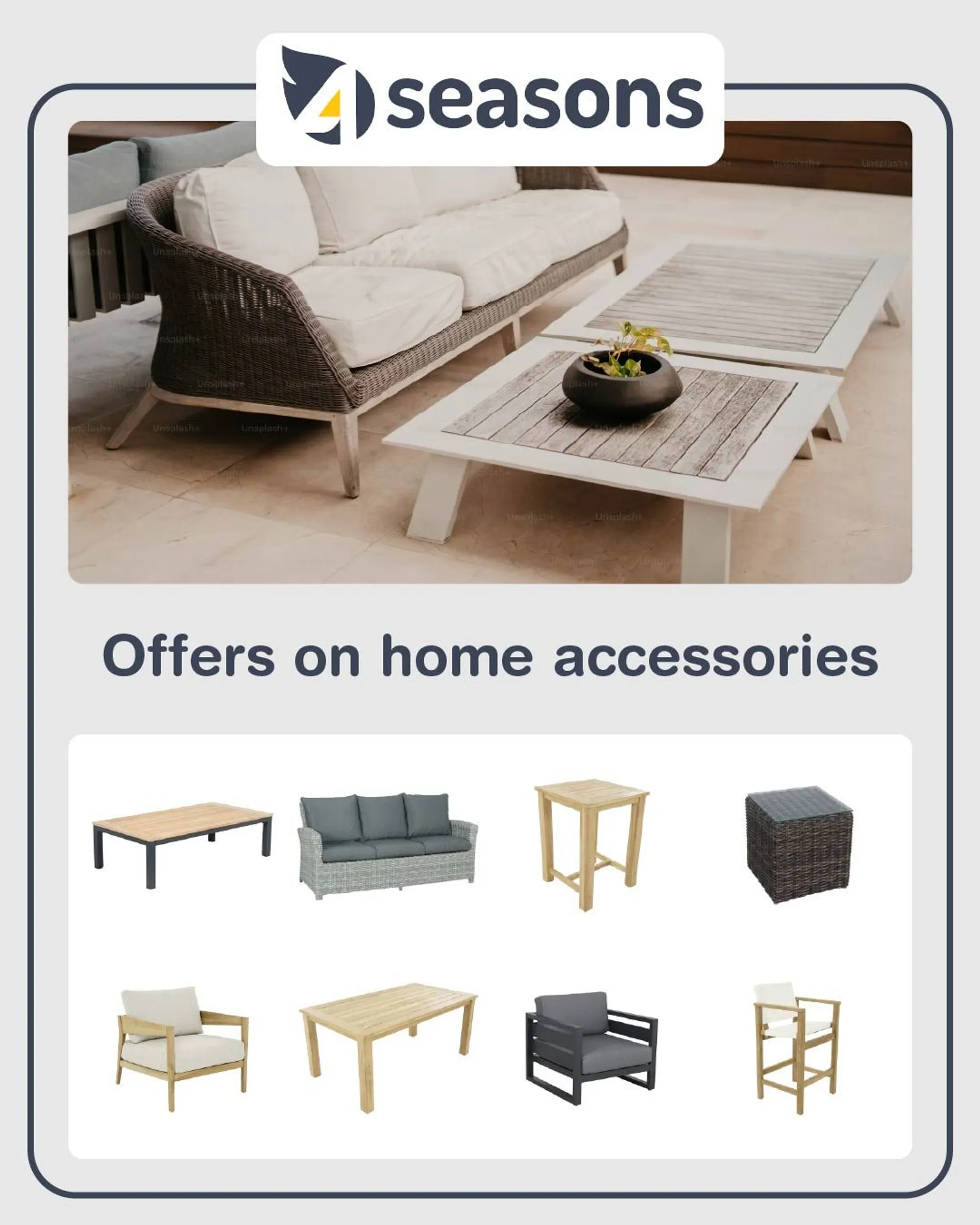 Offers on home furniture. - 29 April 4 May 2024 - Page 1