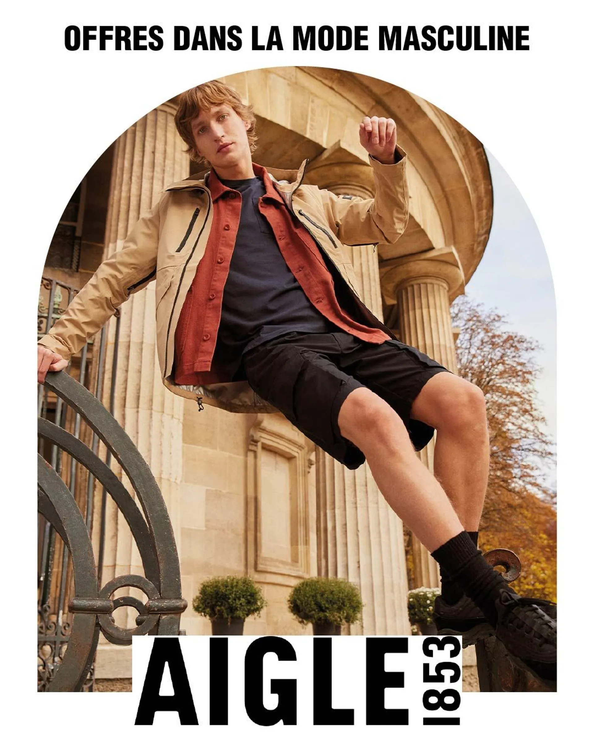 Aigle offres dans la mode masculine du 27 juillet au 1 août 2024 - Catalogue page 