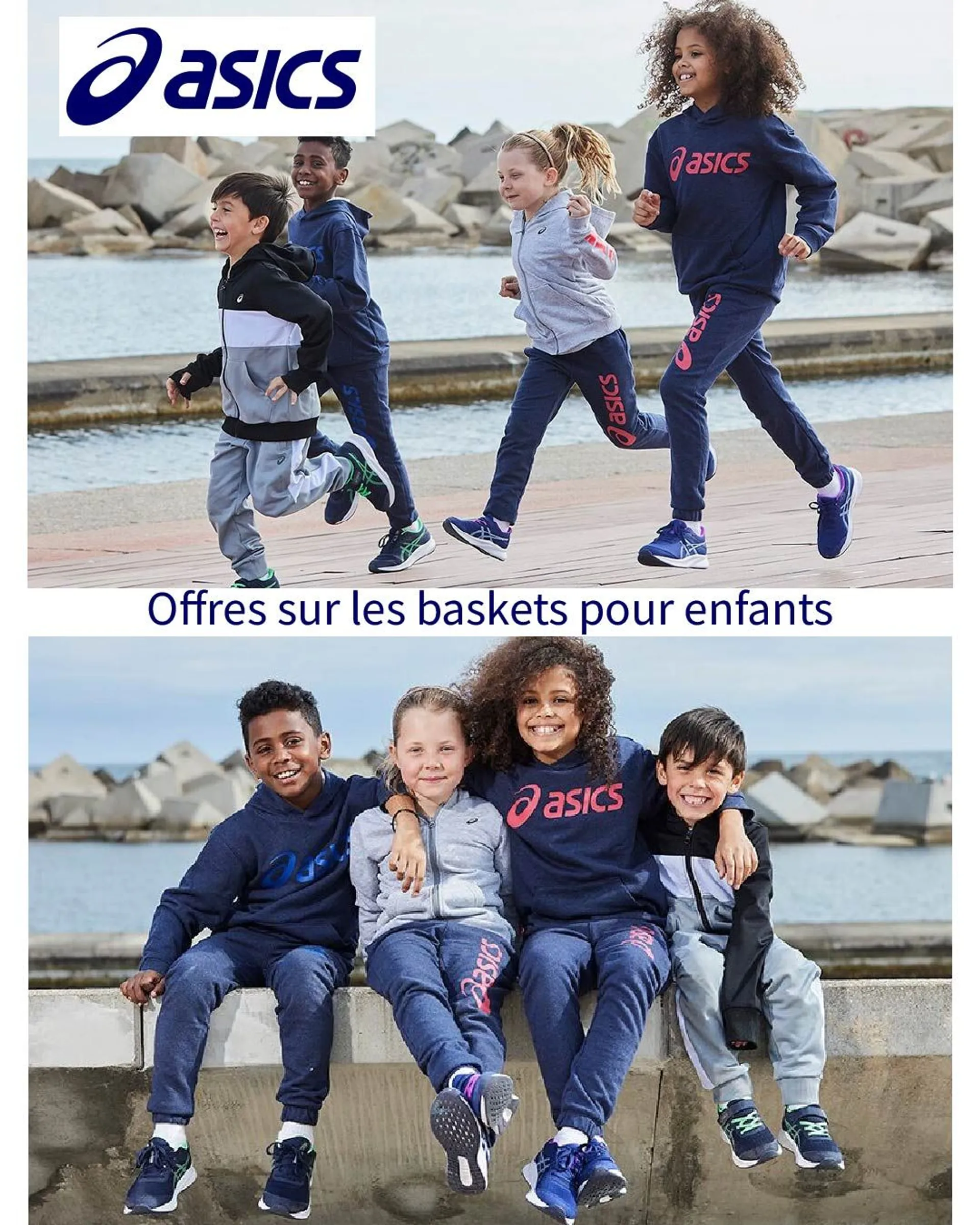Offres sur les baskets pour enfants du 5 avril au 10 avril 2024 - Catalogue page 1