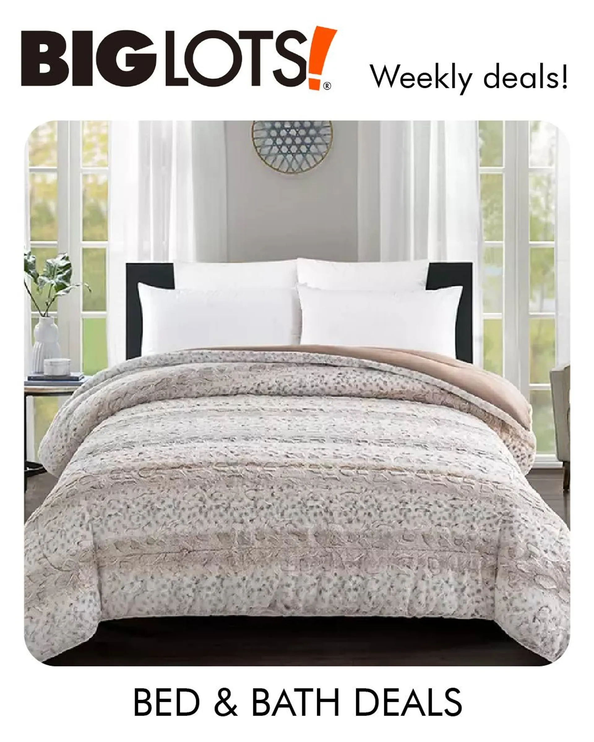 Weekly ad Bed & bathroom deals from May 7 to May 12 2024 - Page 