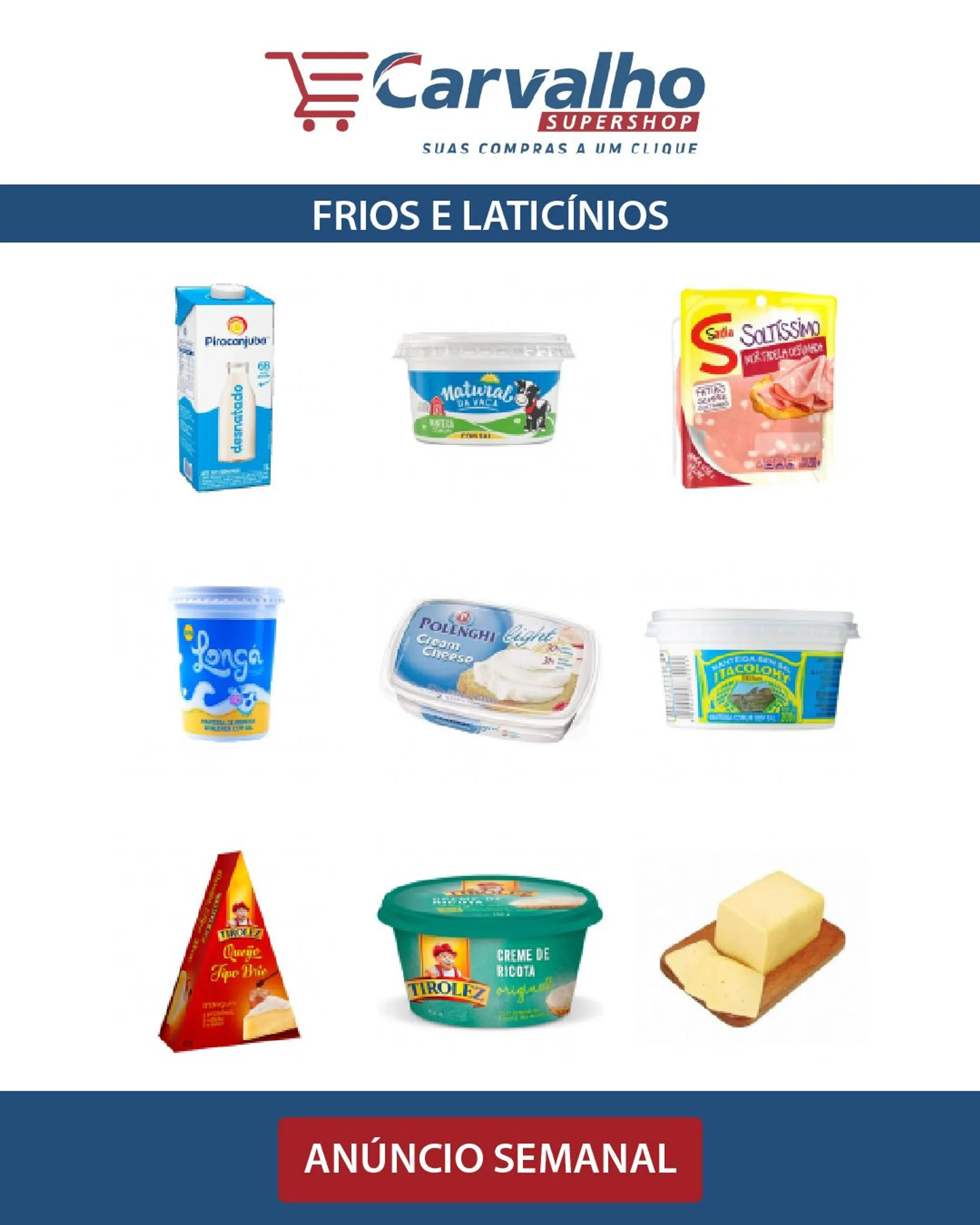 Encarte de Carvalho Supermercado - Supermercado frios-e-laticinios 16 de maio até 21 de maio 2024 - Pagina 