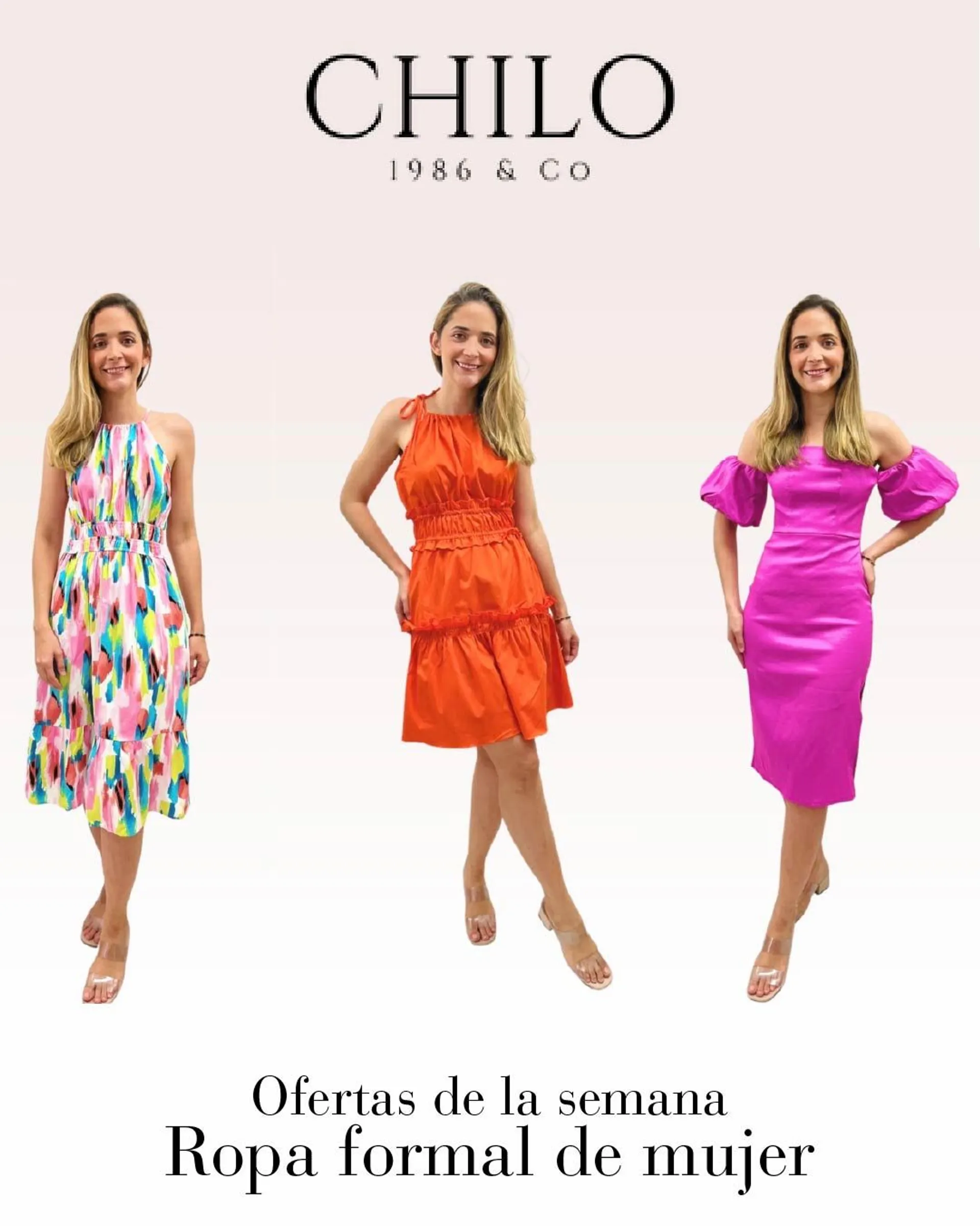 Catalogo de Chilo ofertas en ropa formal de mujer 21 de julio al 26 de julio 2024 - Pag 