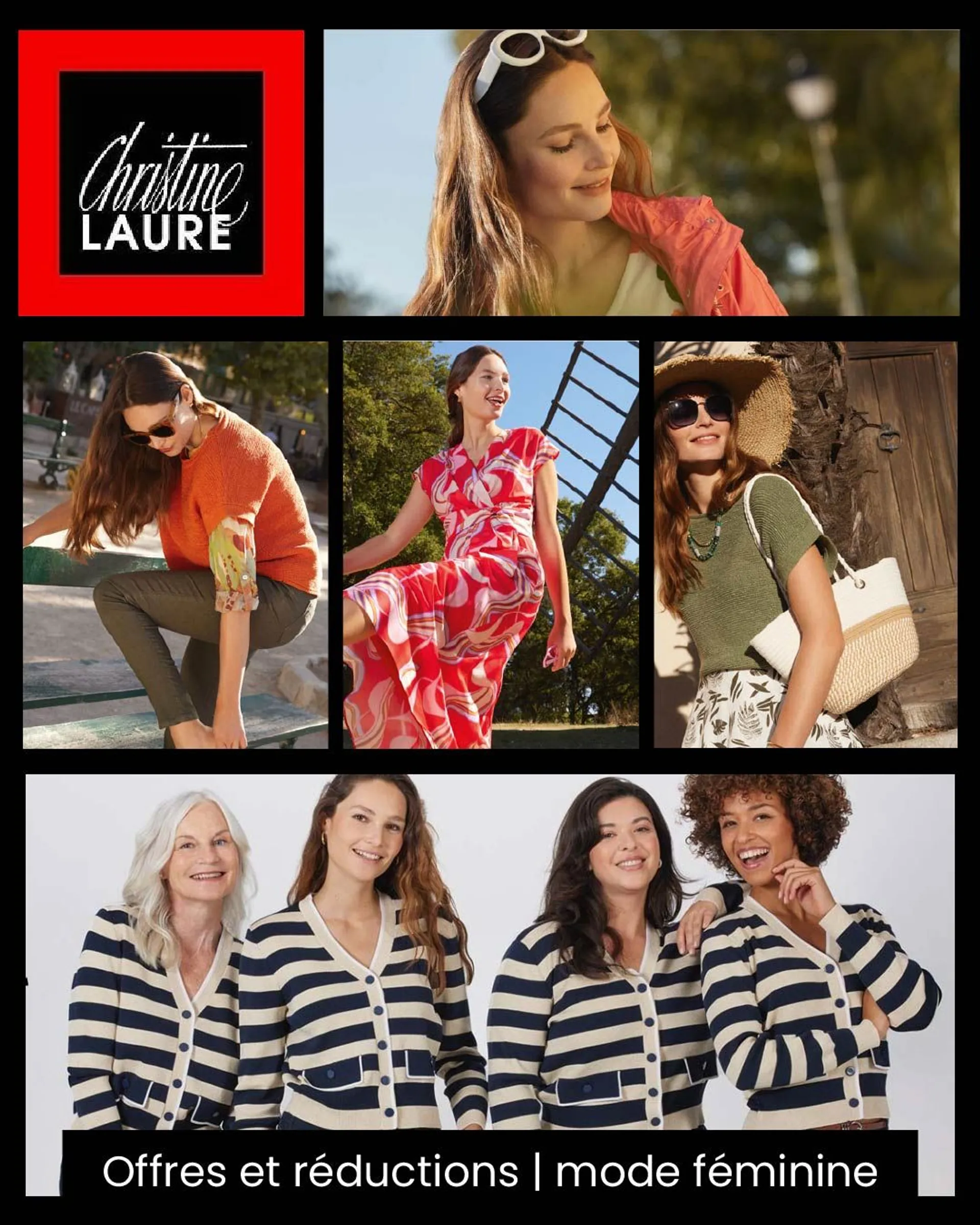 Offres dans la mode féminine du 21 avril au 26 avril 2024 - Catalogue page 1