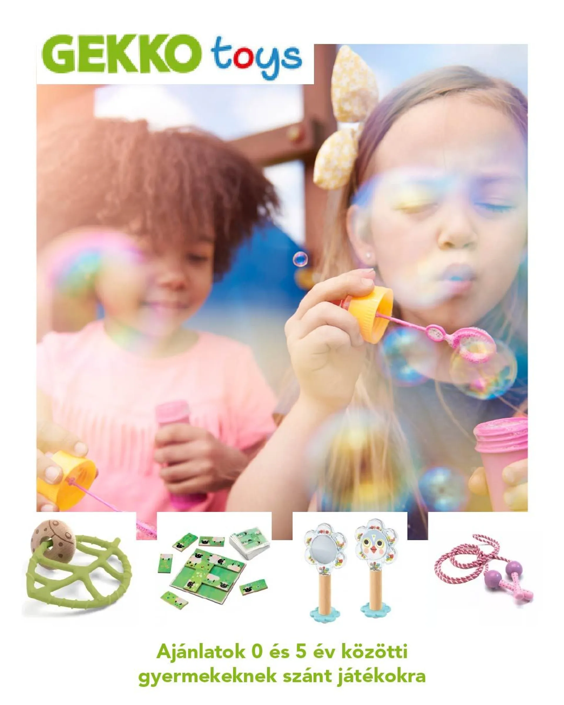 Ajánlatok 0 és 5 év közötti gyermekeknek szánt játékokra - április 15. április 20. 2024. - Page 1