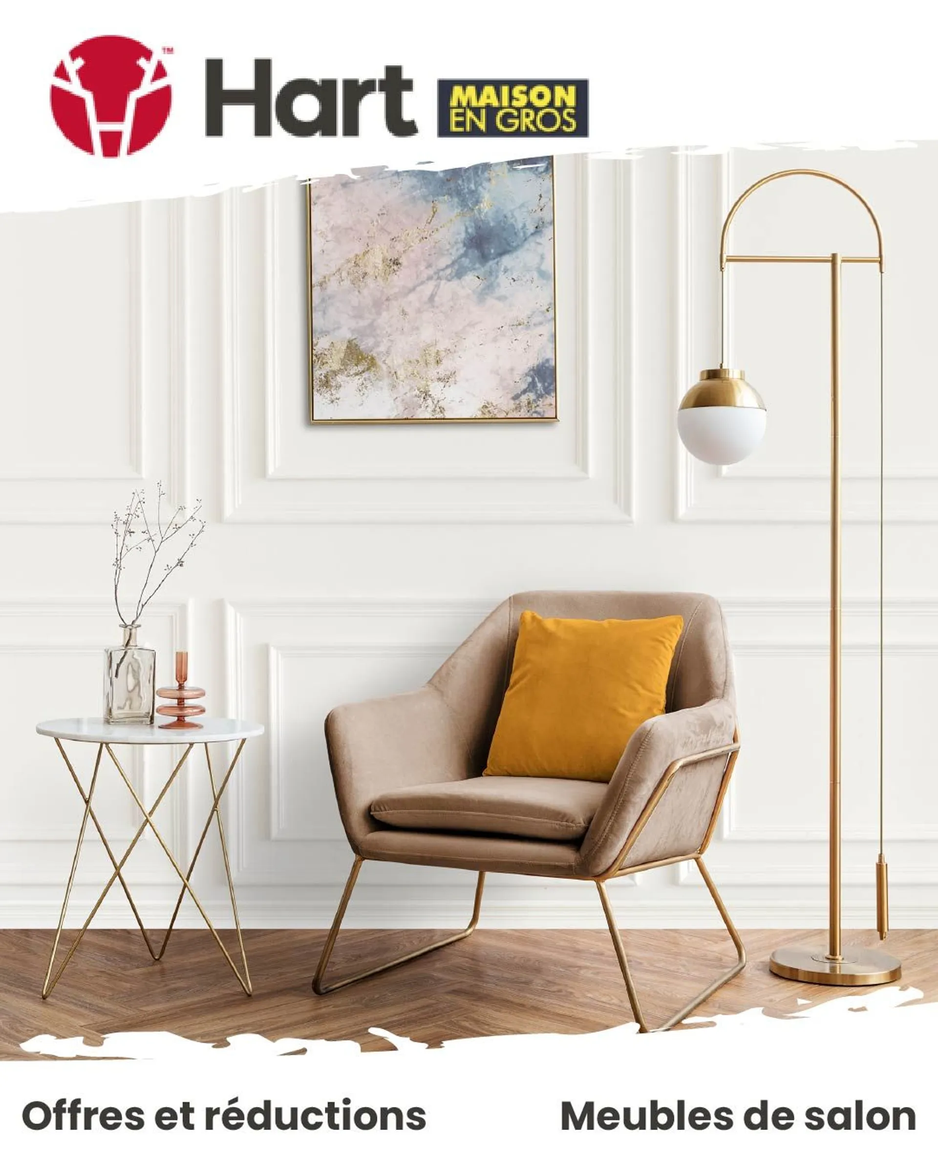 Hart promos de meubles de salon du 15 septembre au 20 septembre 2024 - Circulaires page 