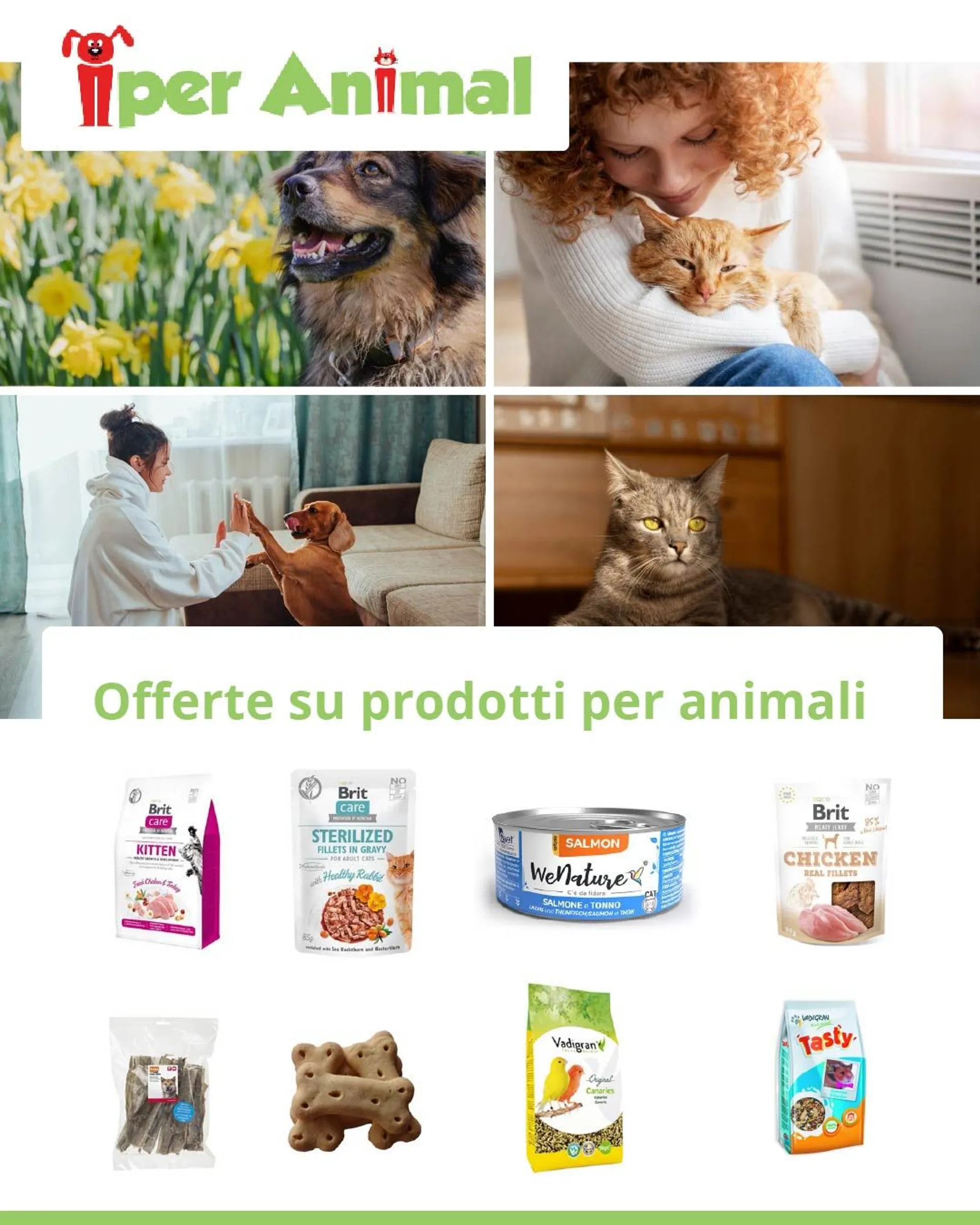 Offerte su prodotti per animali  da 1 maggio a 6 maggio di 2024 - Pagina del volantino 