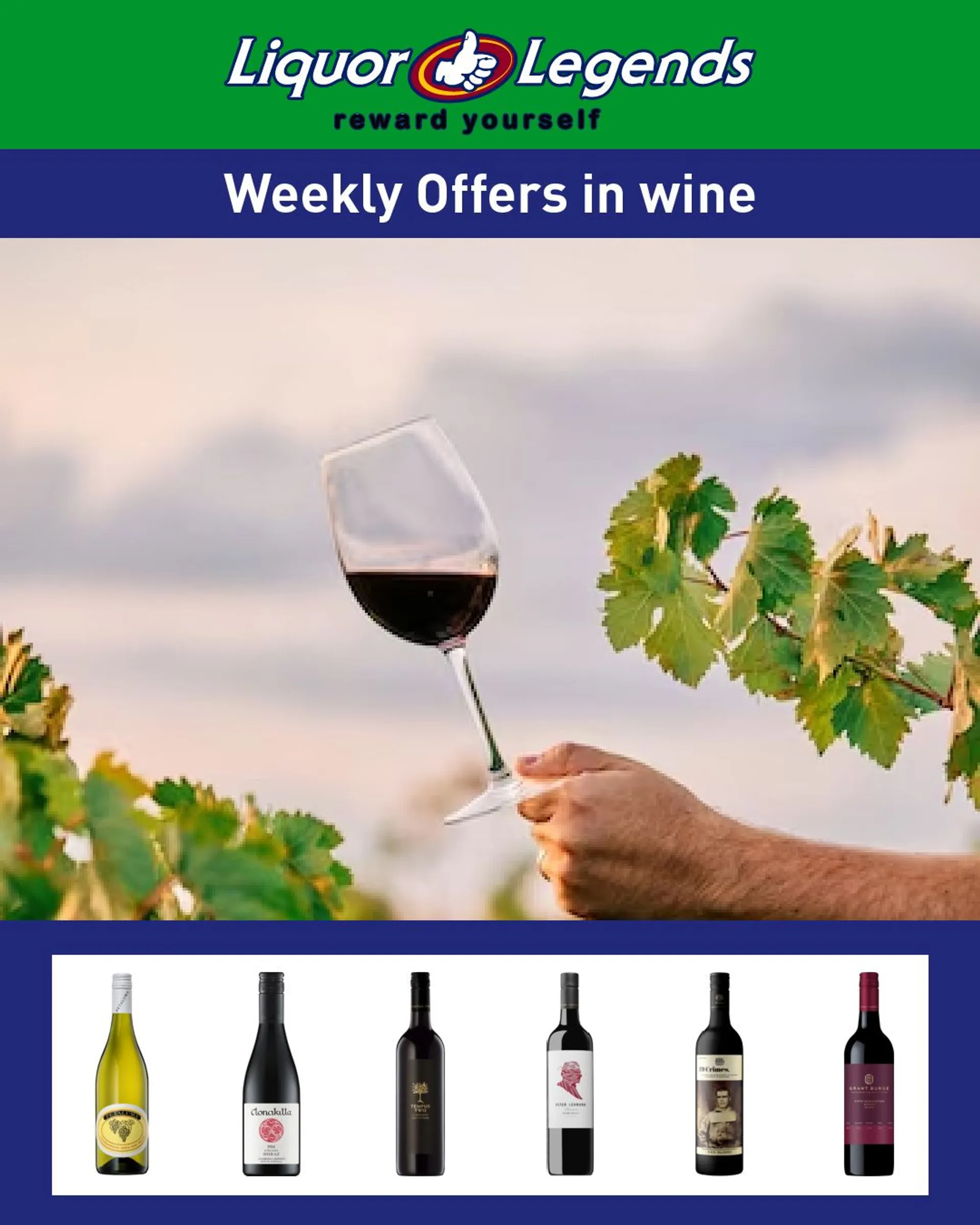Liquor Legends - Supermarket wine - Catalogue valid from 7 May to 12 May 2024 - page 1