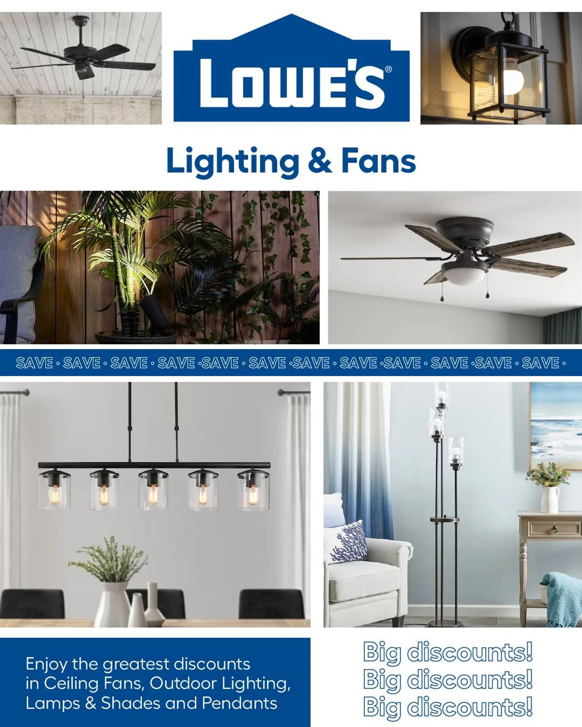 Weekly ad Lighting & Fans from October 21 to October 29 2024 - Page 1