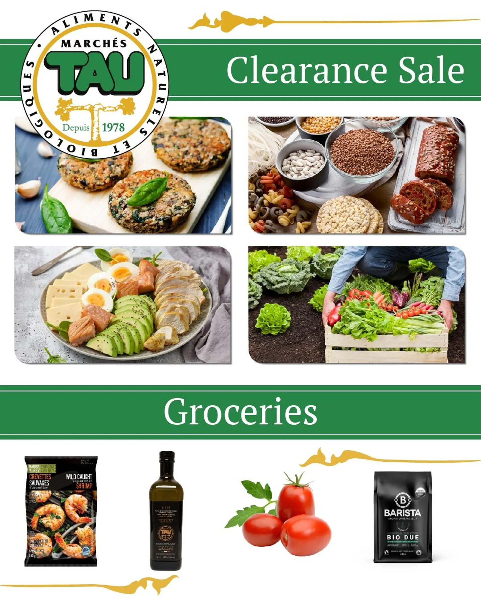 Marches Tau - Groceries from April 21 to April 26 2024 - flyer page 1