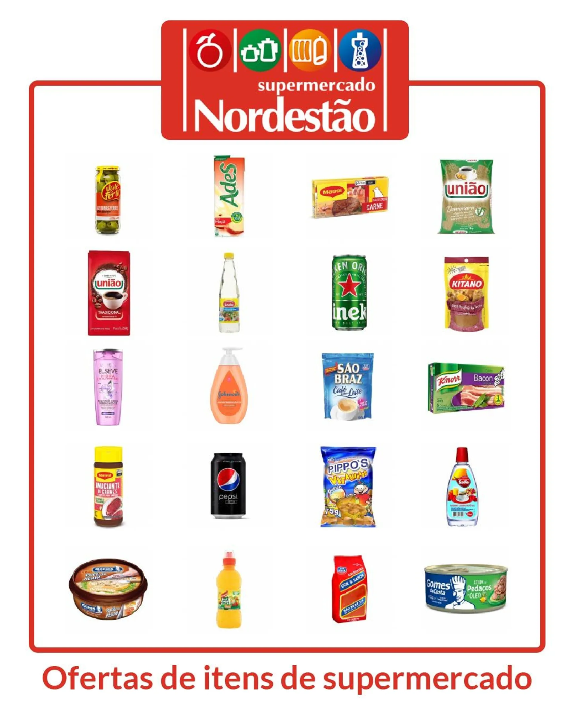 Encarte de Nordestão Ofertas Supermercado 24 de julho até 29 de julho 2024 - Pagina 