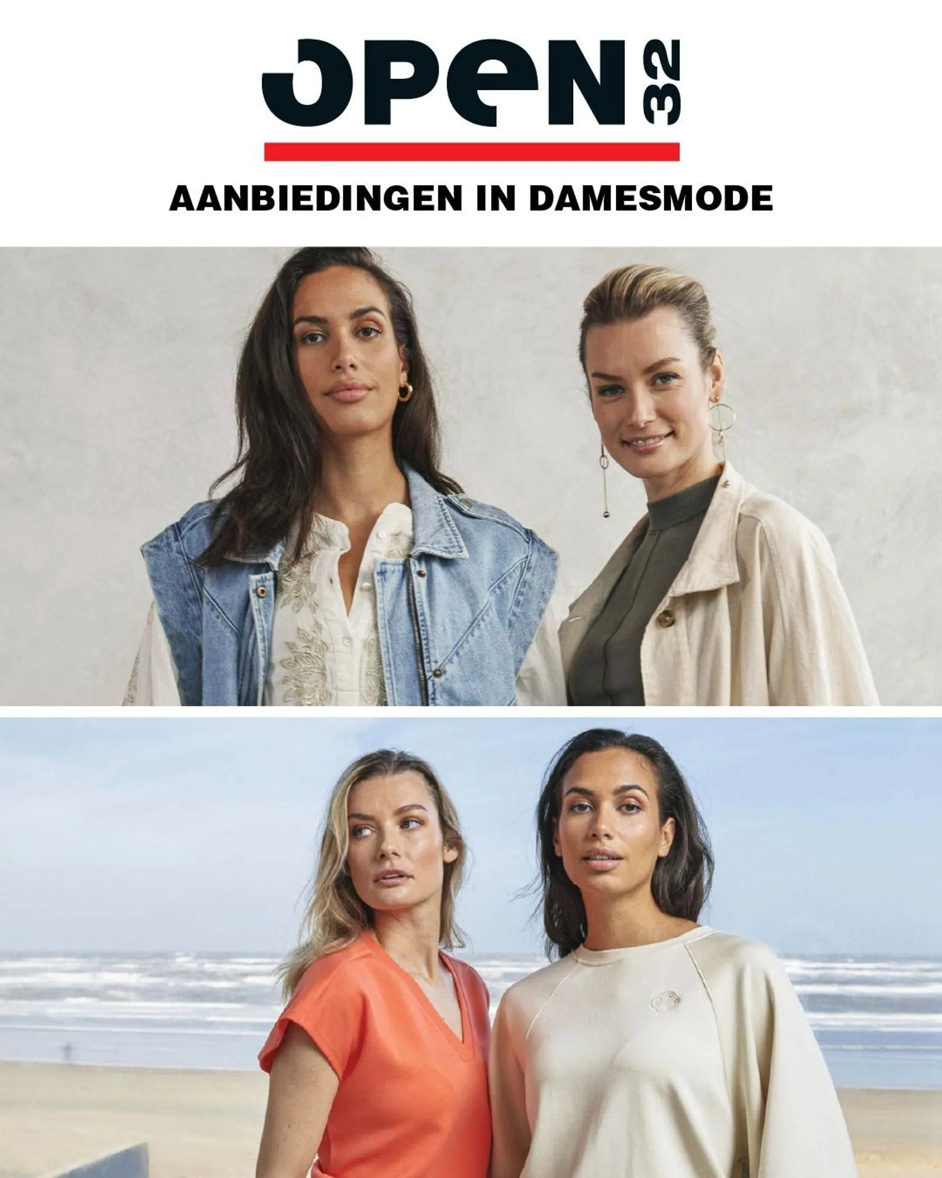 OPEN32 Damesmode Aanbiedingen van 27 juni tot 2 juli 2024 - folder pagina 1