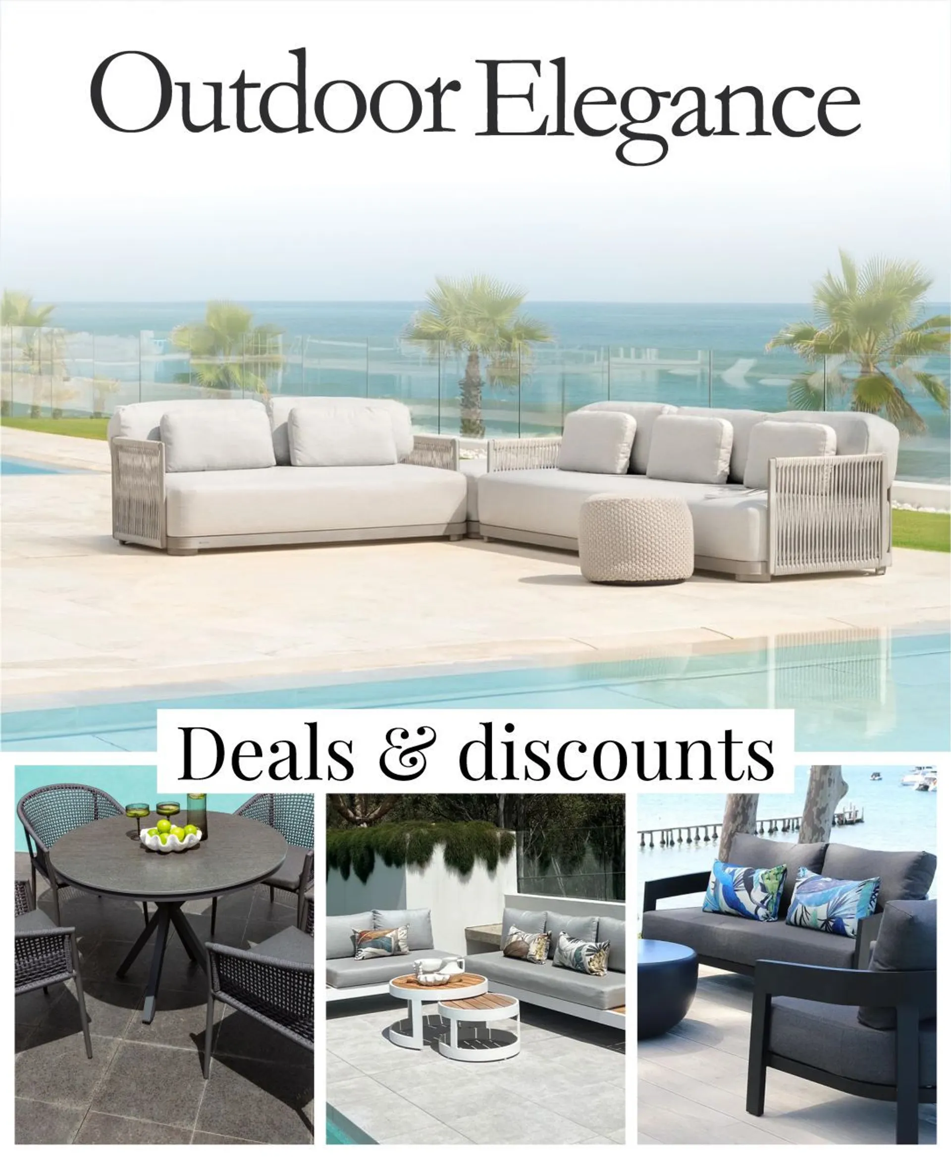 Outdoor Furniture Deals - Catalogue valid from 22 June to 27 June 2024 - page 1