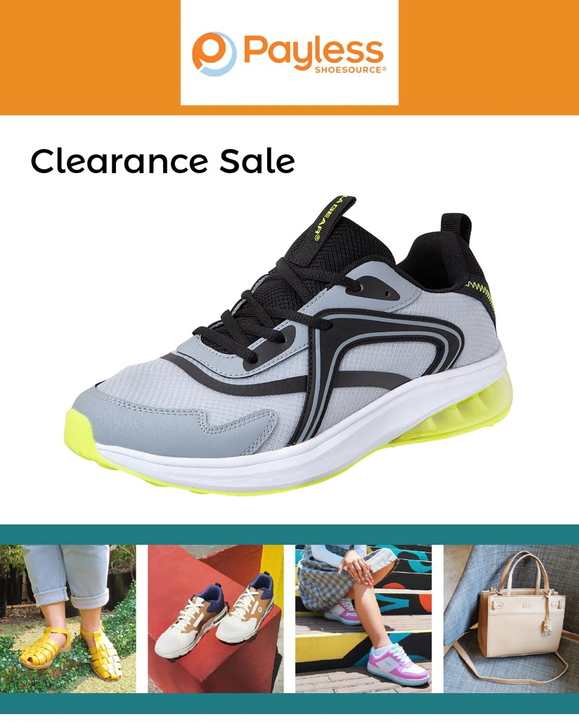 Payless Shoes - Catalogue valid from 9 April to 14 April 2024 - page 1
