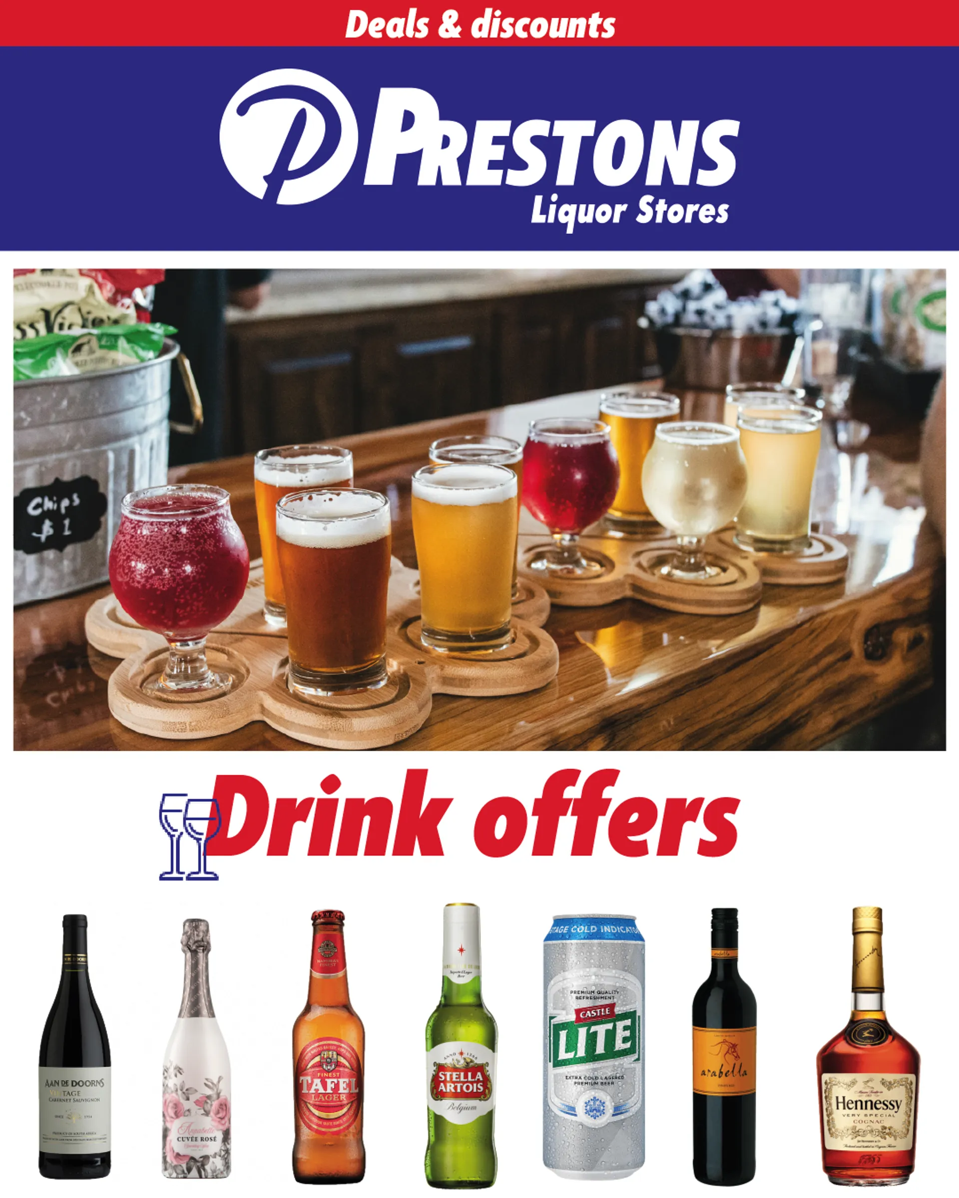 Drink offers from 5 August to 10 August 2024 - Catalogue Page 