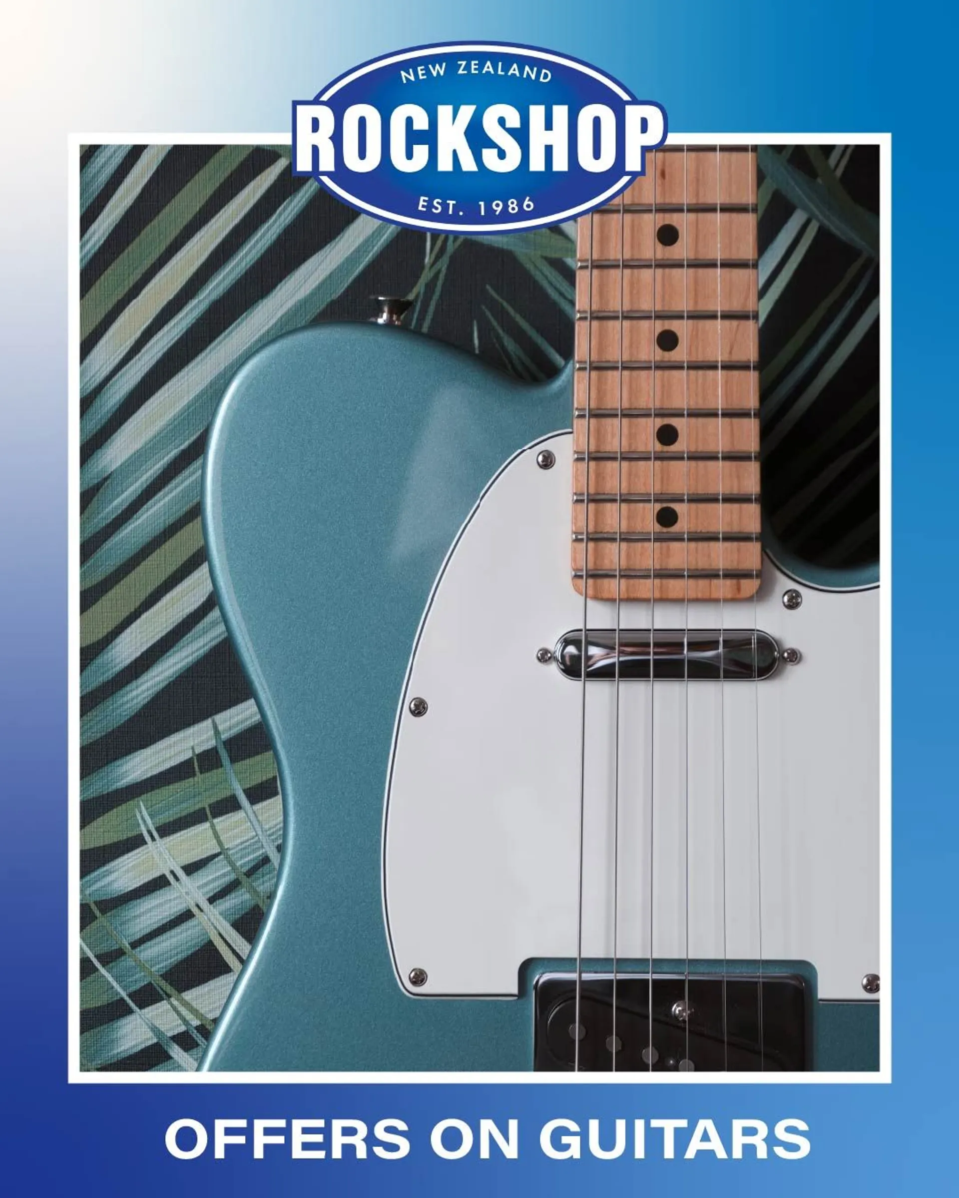 Offers on guitars. - 1 May 6 May 2024