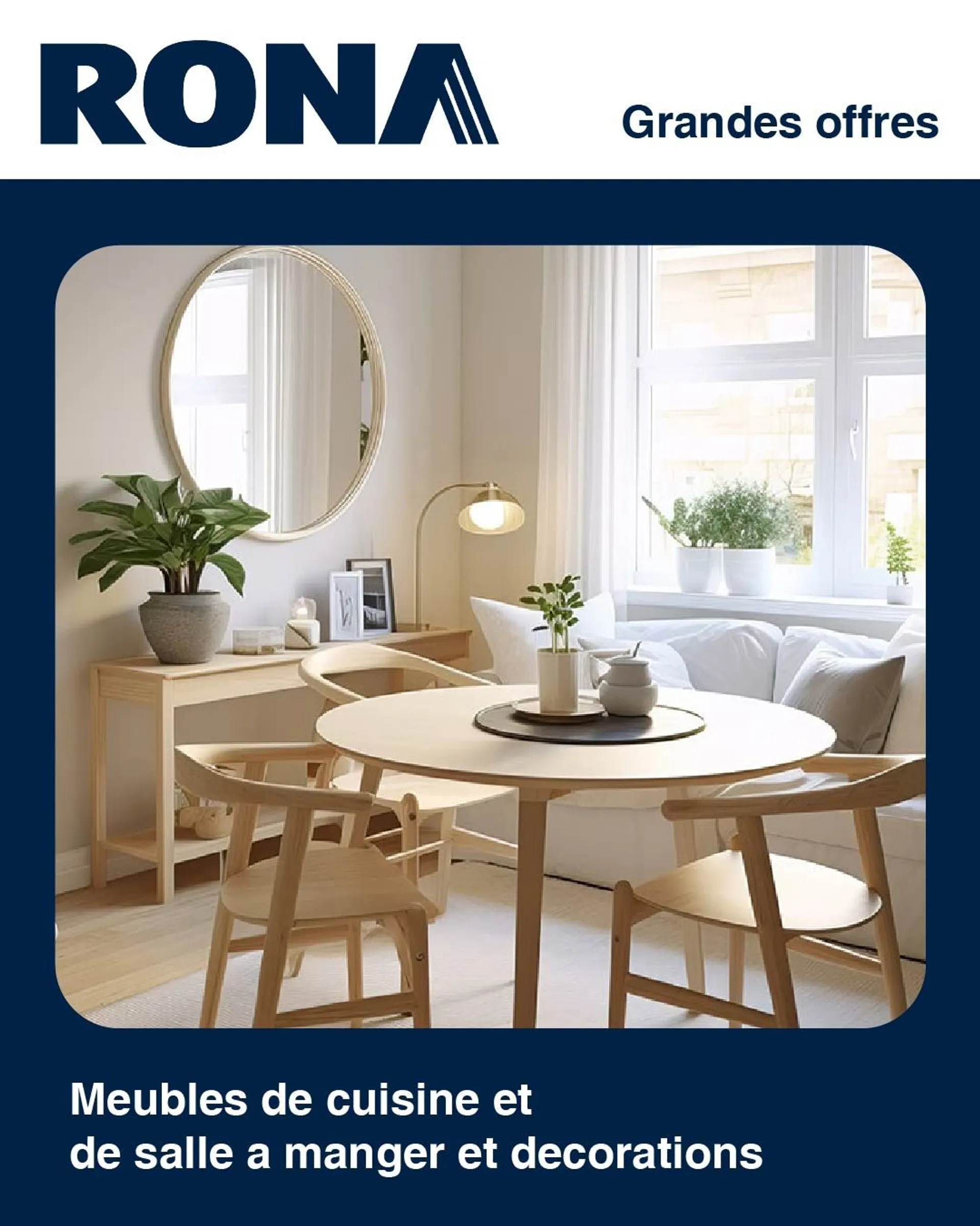 RONA Promos: Meubles du 19 octobre au 27 octobre 2024 - Circulaires page 1