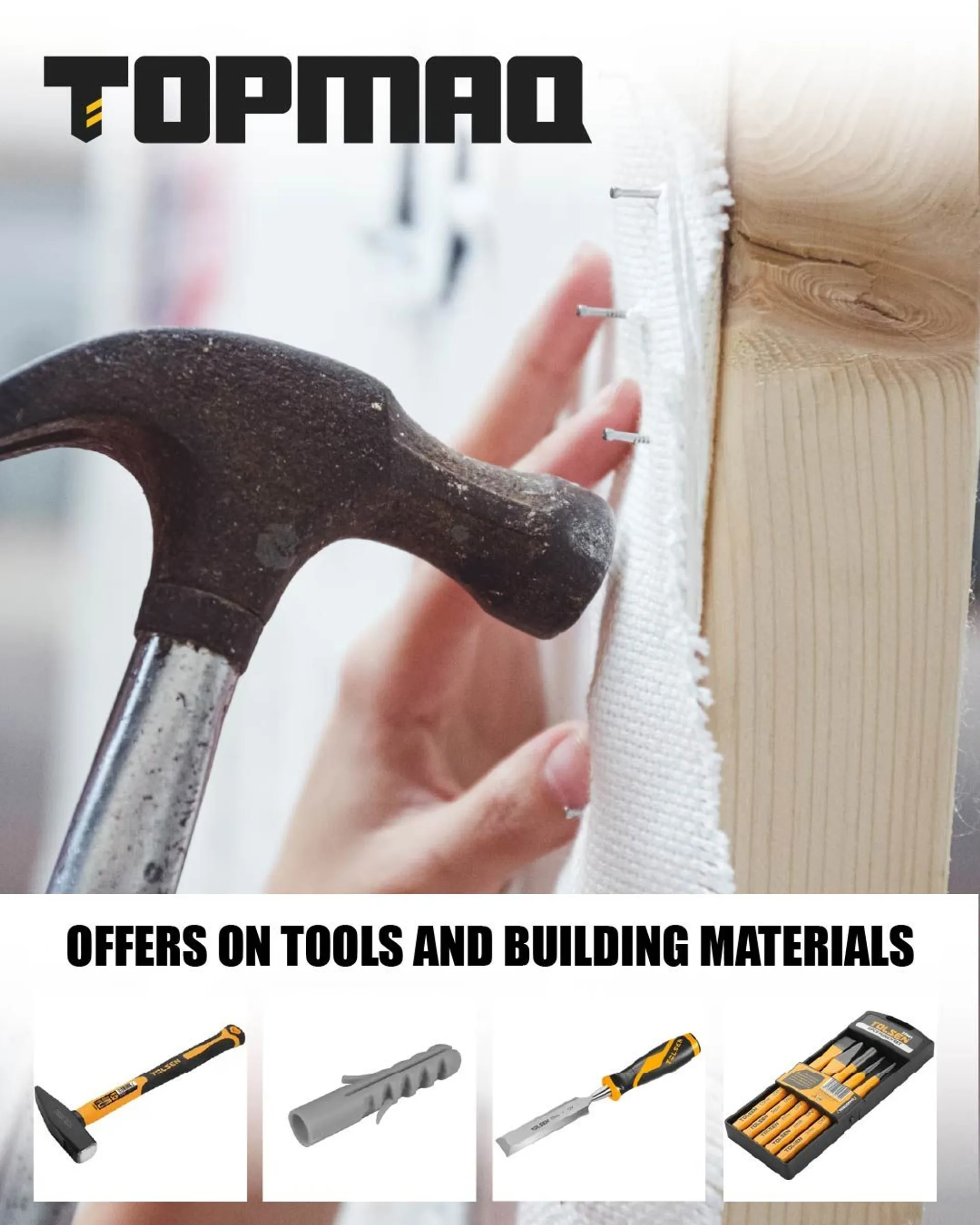 Offers on tools and building materials - 22 April 27 April 2024