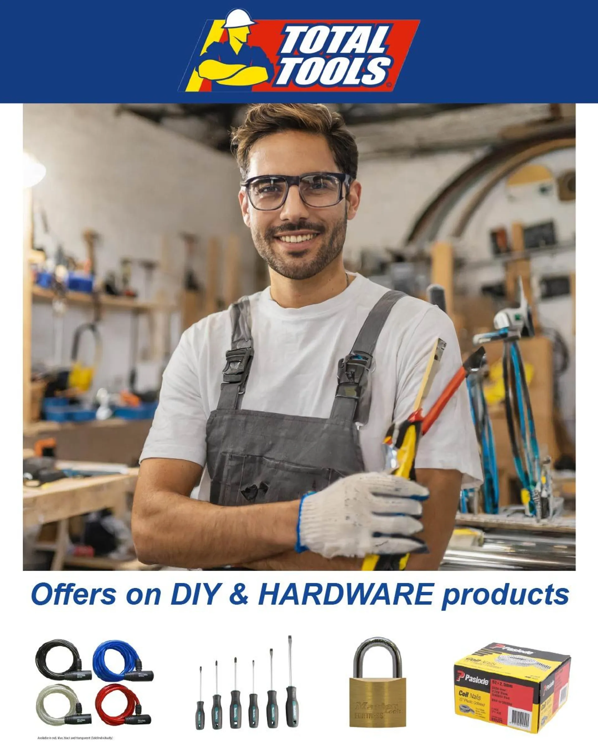 Offers on DIY & HARDWARE products - Catalogue valid from 8 May to 13 May 2024 - page 1