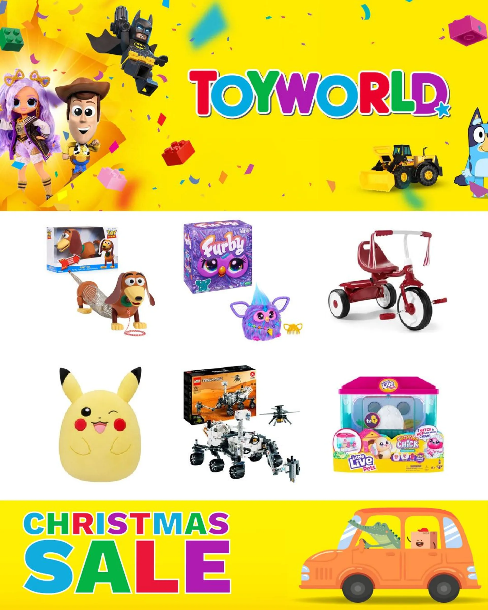 Toy World - Christmas sale - Catalogue valid from 7 January to 12 January 2024 - page 1