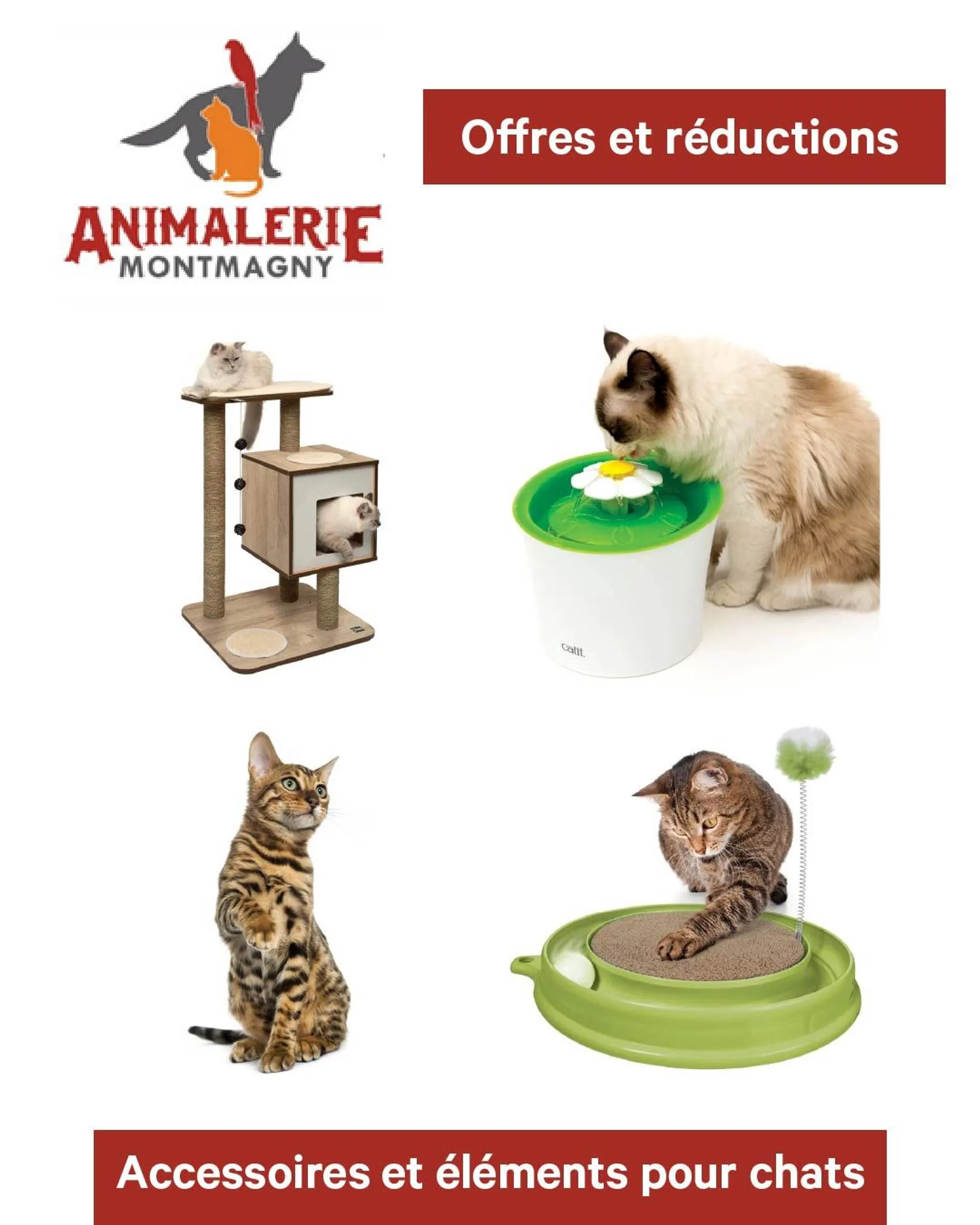 Offres sur les accessoires et articles pour chats du 12 mai au 17 mai 2024 - Circulaires page 